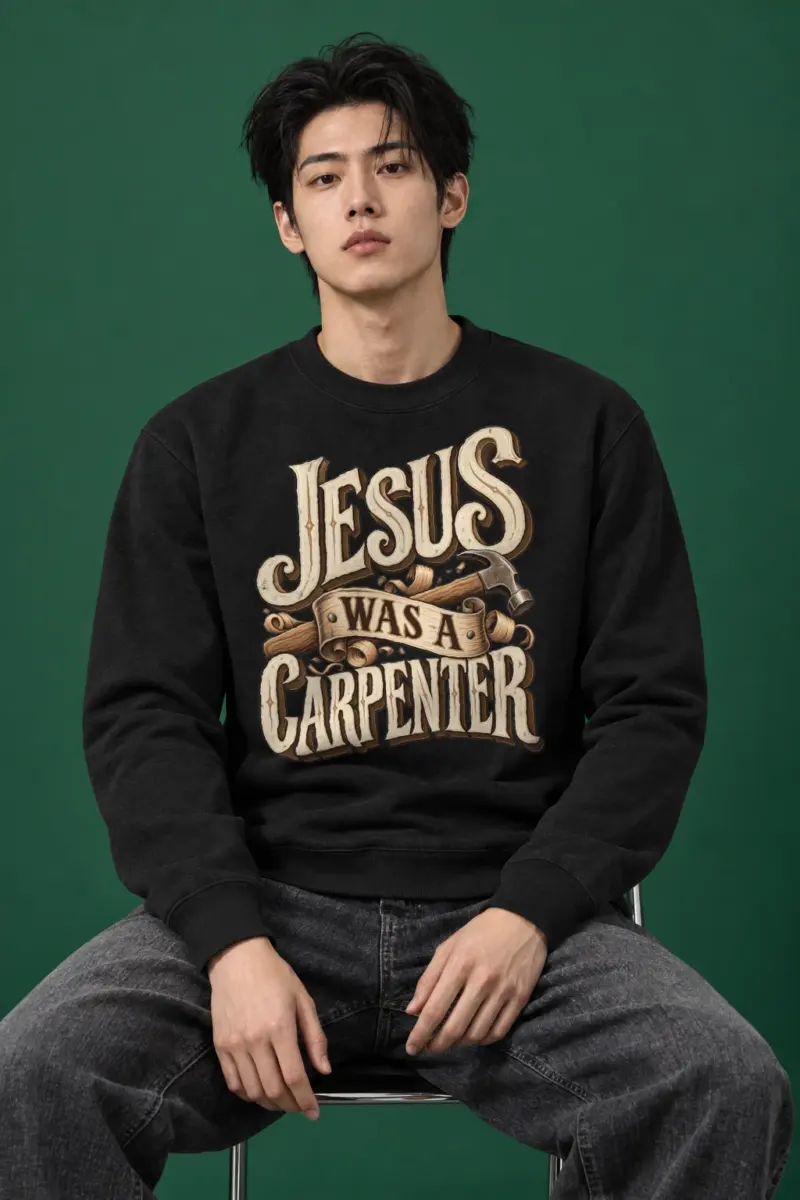 "Carpenter’s Creed" Heavy Blend Unisex Crewneck Sweatshirt