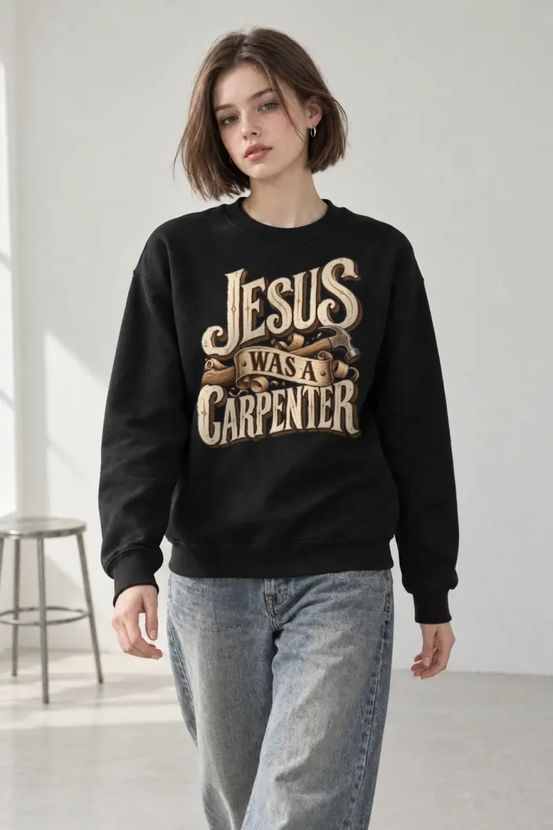 "Carpenter’s Creed" Heavy Blend Unisex Crewneck Sweatshirt