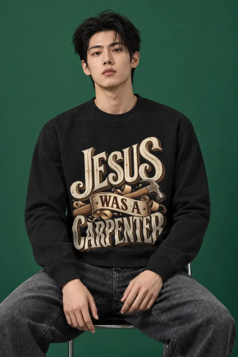 "Carpenter’s Creed" Heavy Blend Unisex Crewneck Sweatshirt