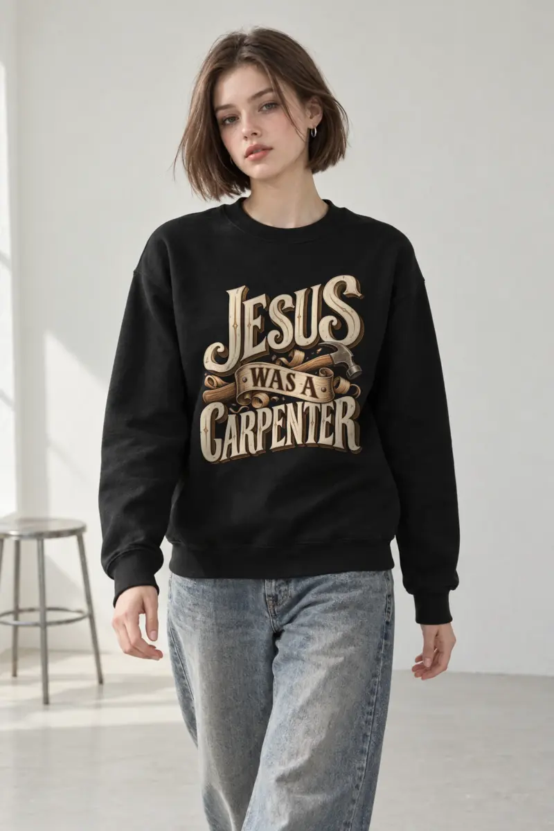 "Carpenter’s Creed" Heavy Blend Unisex Crewneck Sweatshirt