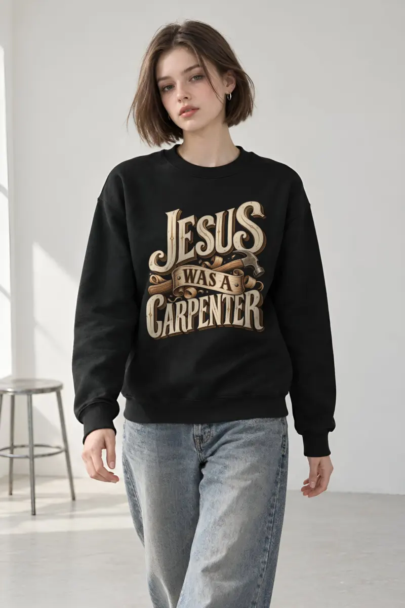 "Carpenter’s Creed" Heavy Blend Unisex Crewneck Sweatshirt