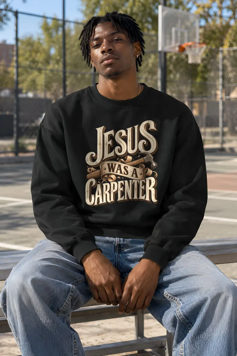 "Carpenter’s Creed" Heavy Blend Unisex Crewneck Sweatshirt
