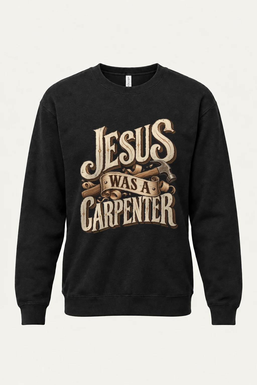 "Carpenter’s Creed" Heavy Blend Unisex Crewneck Sweatshirt | Gildan 18000