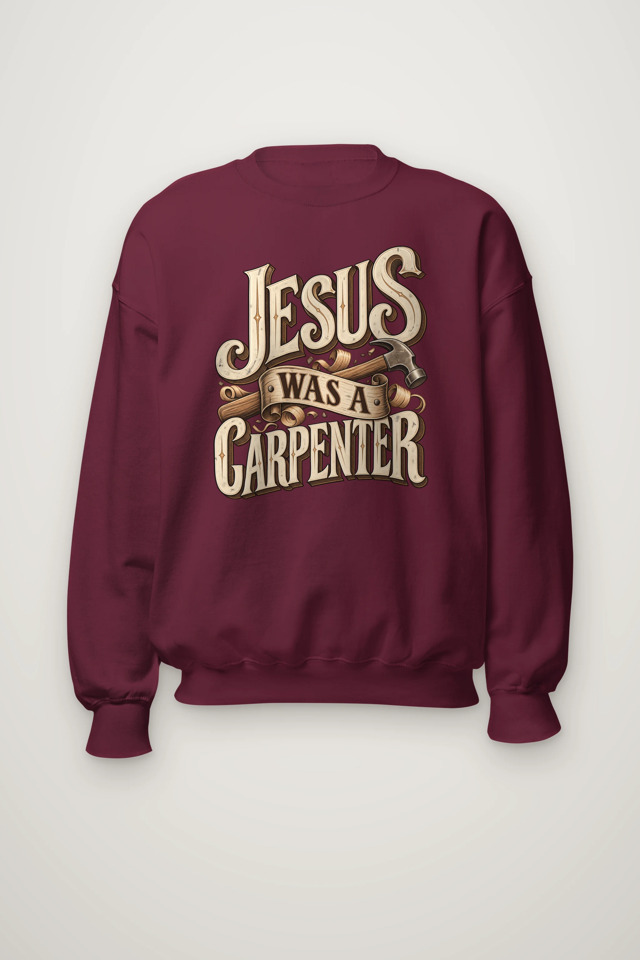 "Carpenter’s Creed" Heavy Blend Unisex Crewneck Sweatshirt