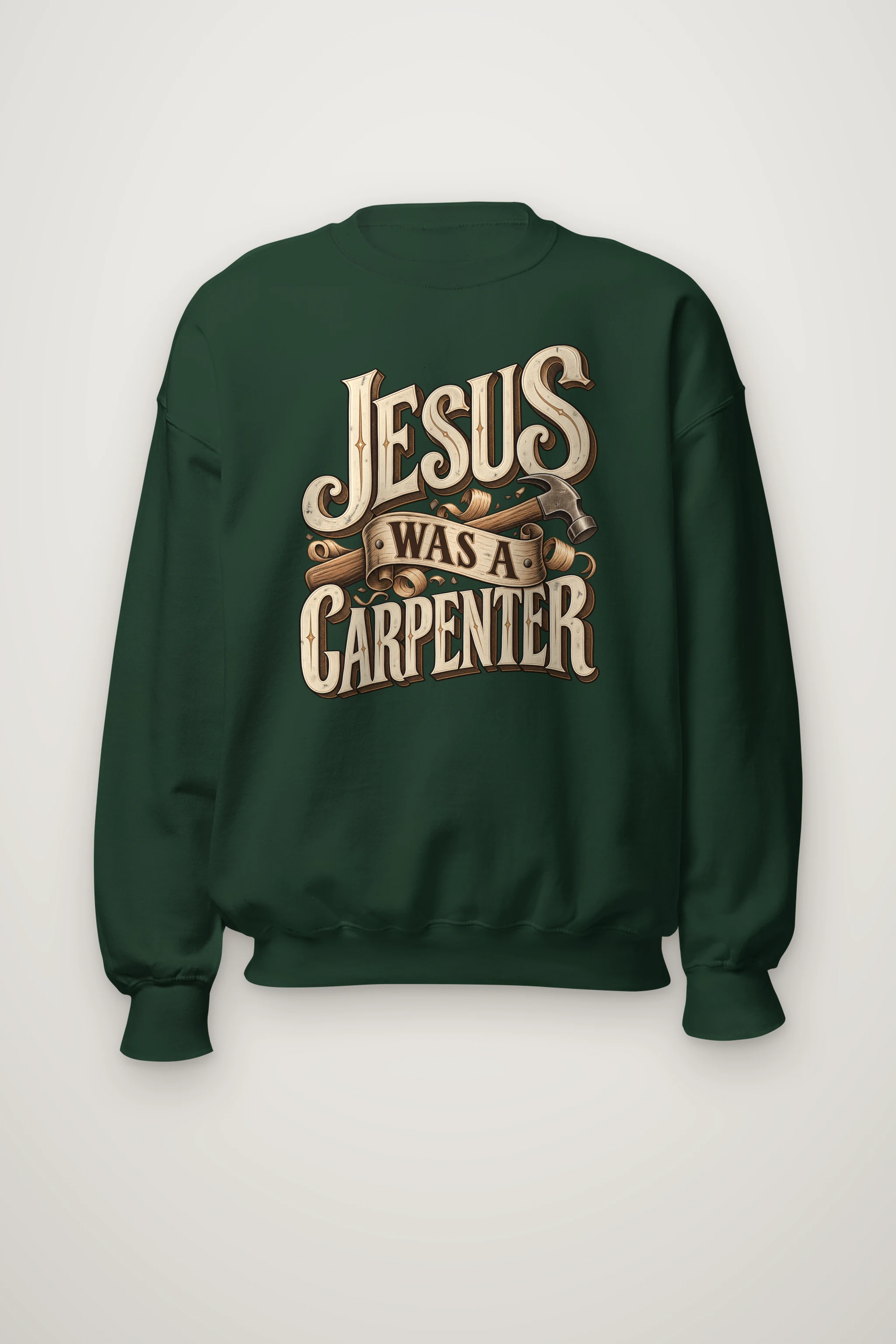 "Carpenter’s Creed" Heavy Blend Unisex Crewneck Sweatshirt
