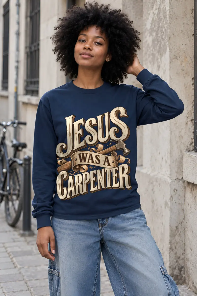 "Carpenter's Creed" Unisex Longsleeve T-shirt