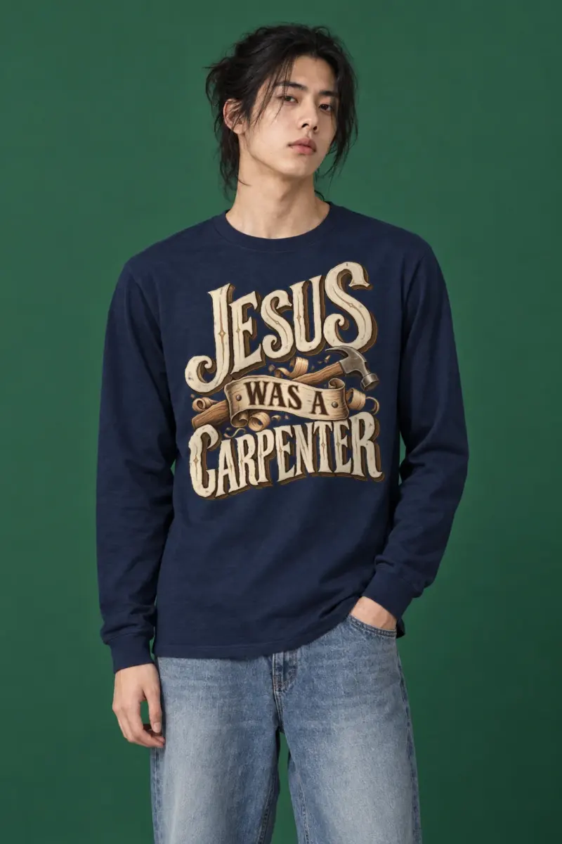 "Carpenter's Creed" Unisex Longsleeve T-shirt | Gildan 2400