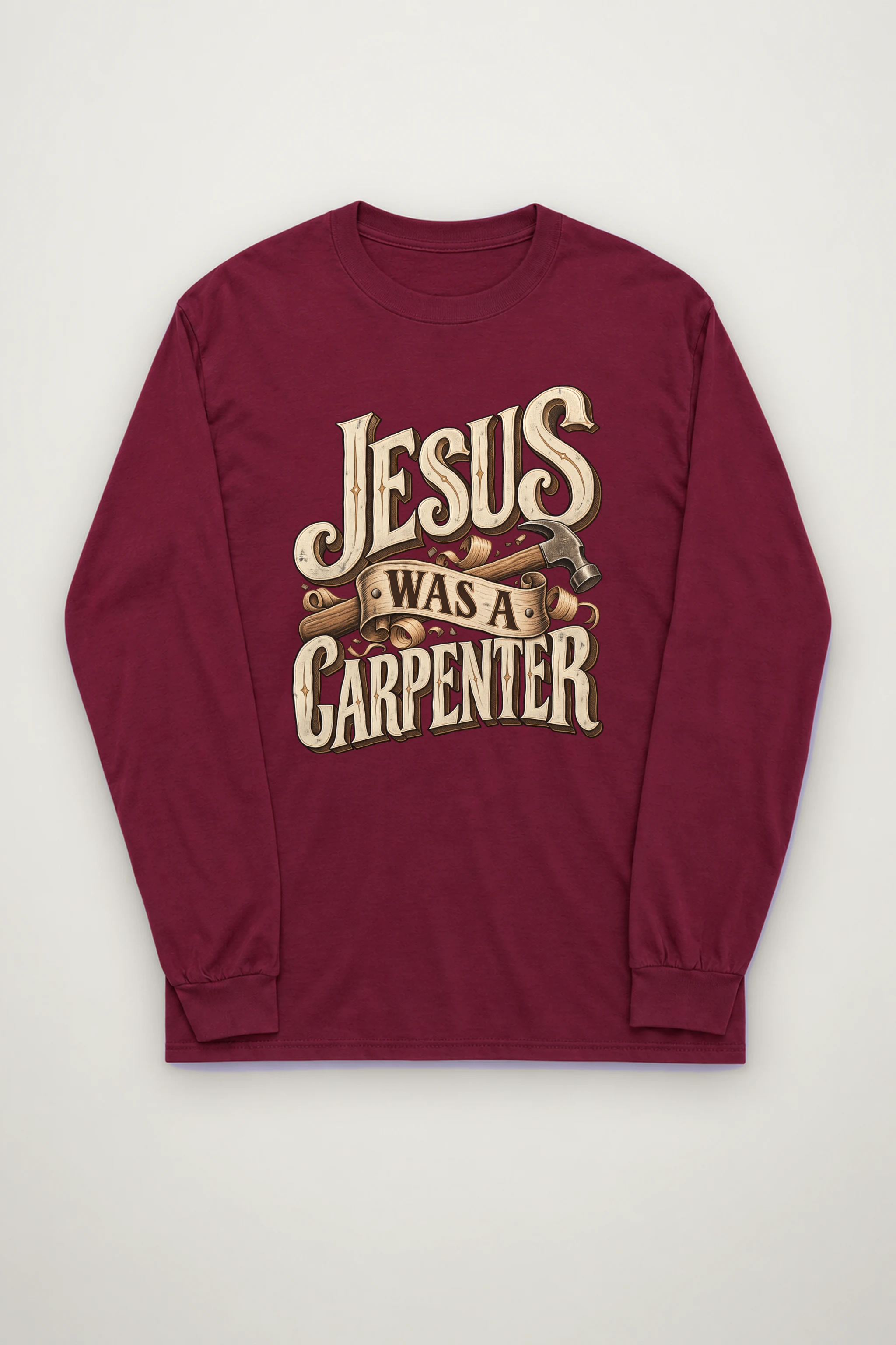 "Carpenter's Creed" Unisex Longsleeve T-shirt