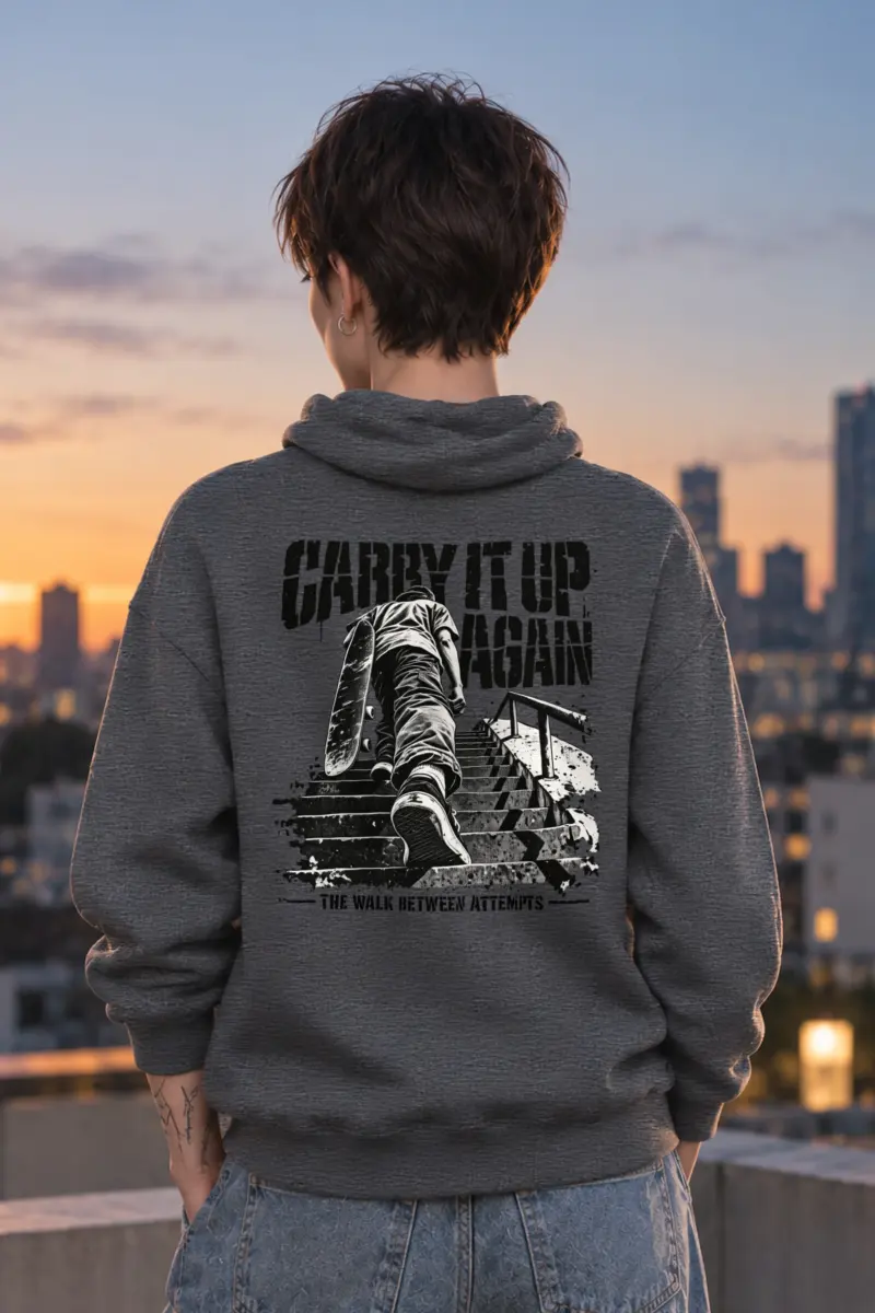 "Carry It Up Again" Heavy Blend Unisex Pullover Hoodie
