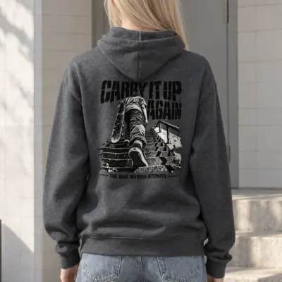 "Carry It Up Again" Heavy Blend Unisex Pullover Hoodie
