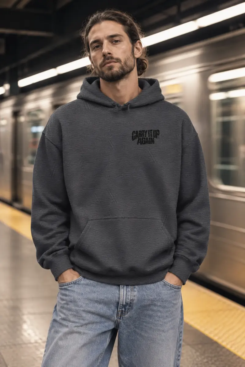"Carry It Up Again" Heavy Blend Unisex Pullover Hoodie