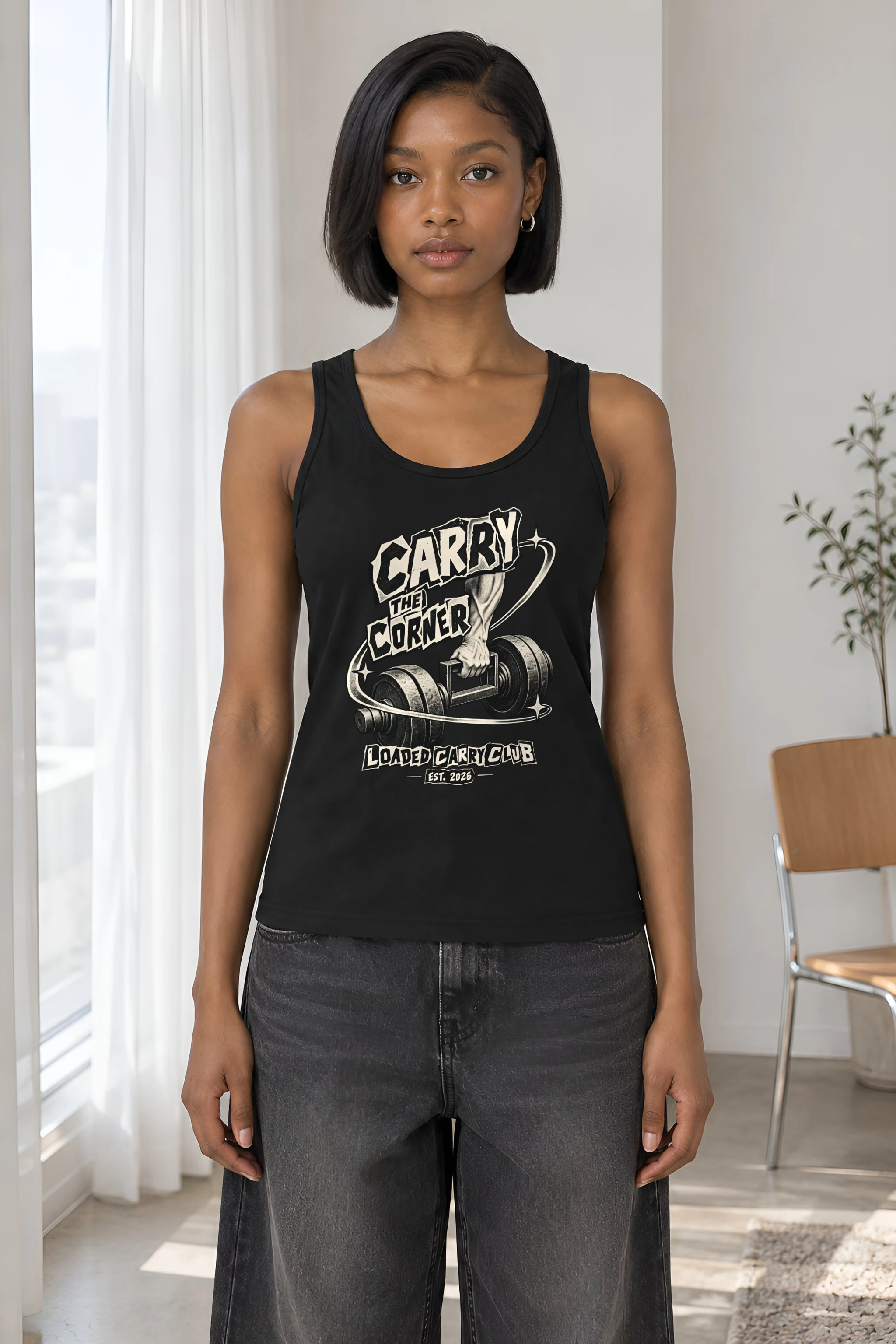 "Carry the Corner" Unisex Jersey Tank