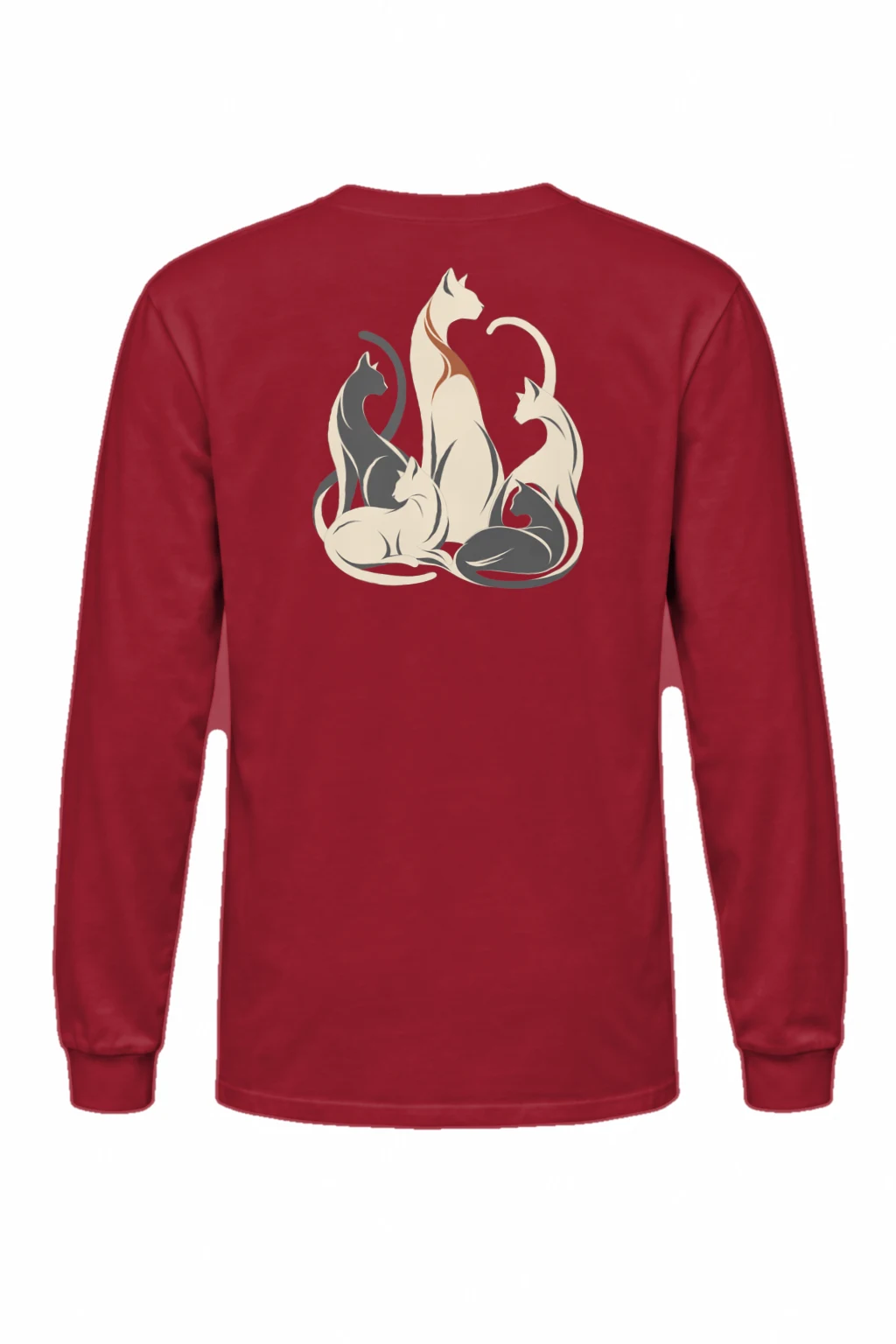 "Cat Rhythm" Unisex Longsleeve T-shirt | Gildan 2400