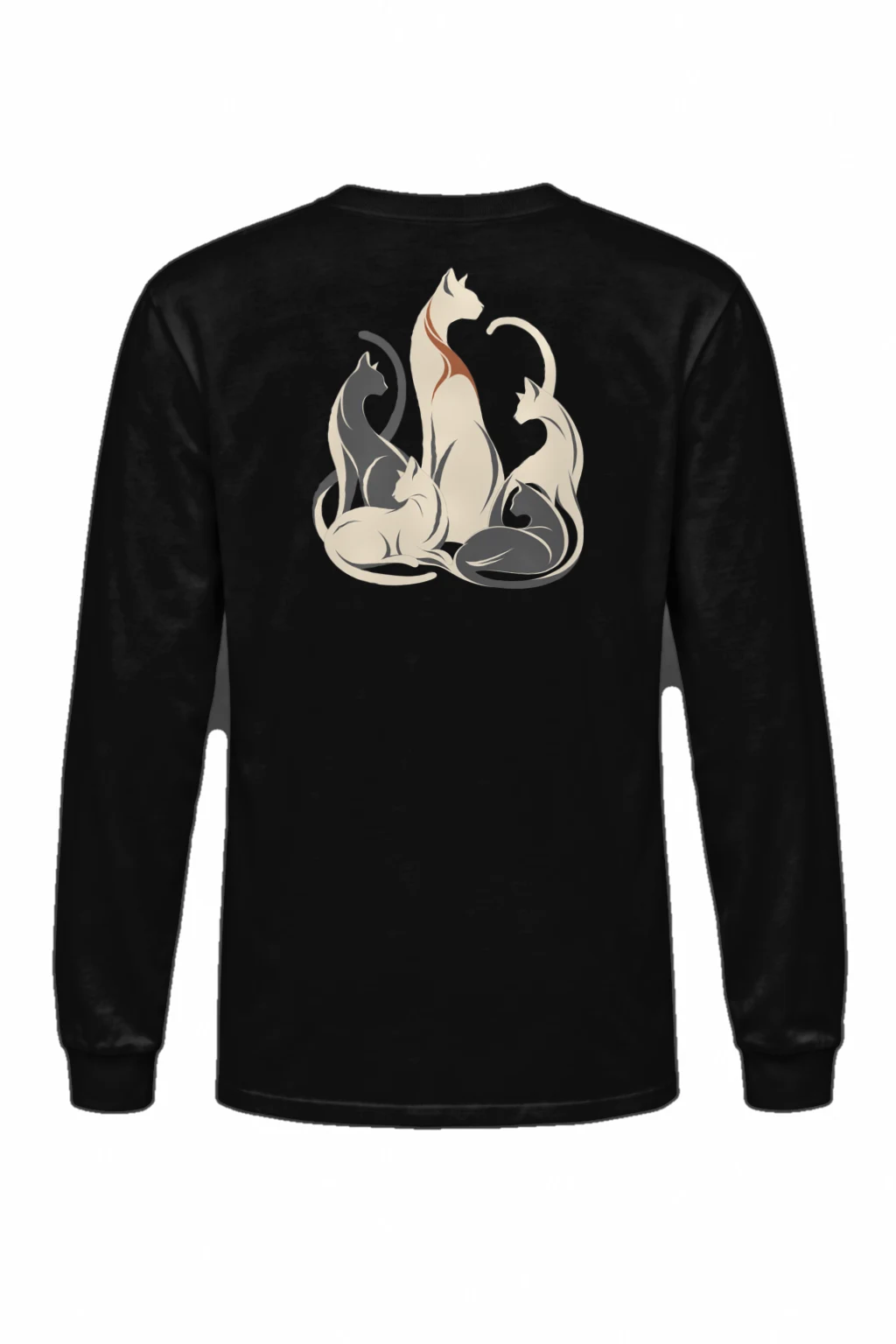 "Cat Rhythm" Unisex Longsleeve T-shirt | Gildan 2400