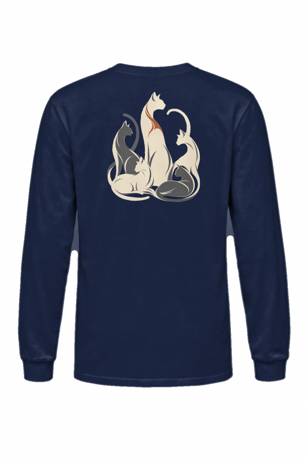 "Cat Rhythm" Unisex Longsleeve T-shirt | Gildan 2400
