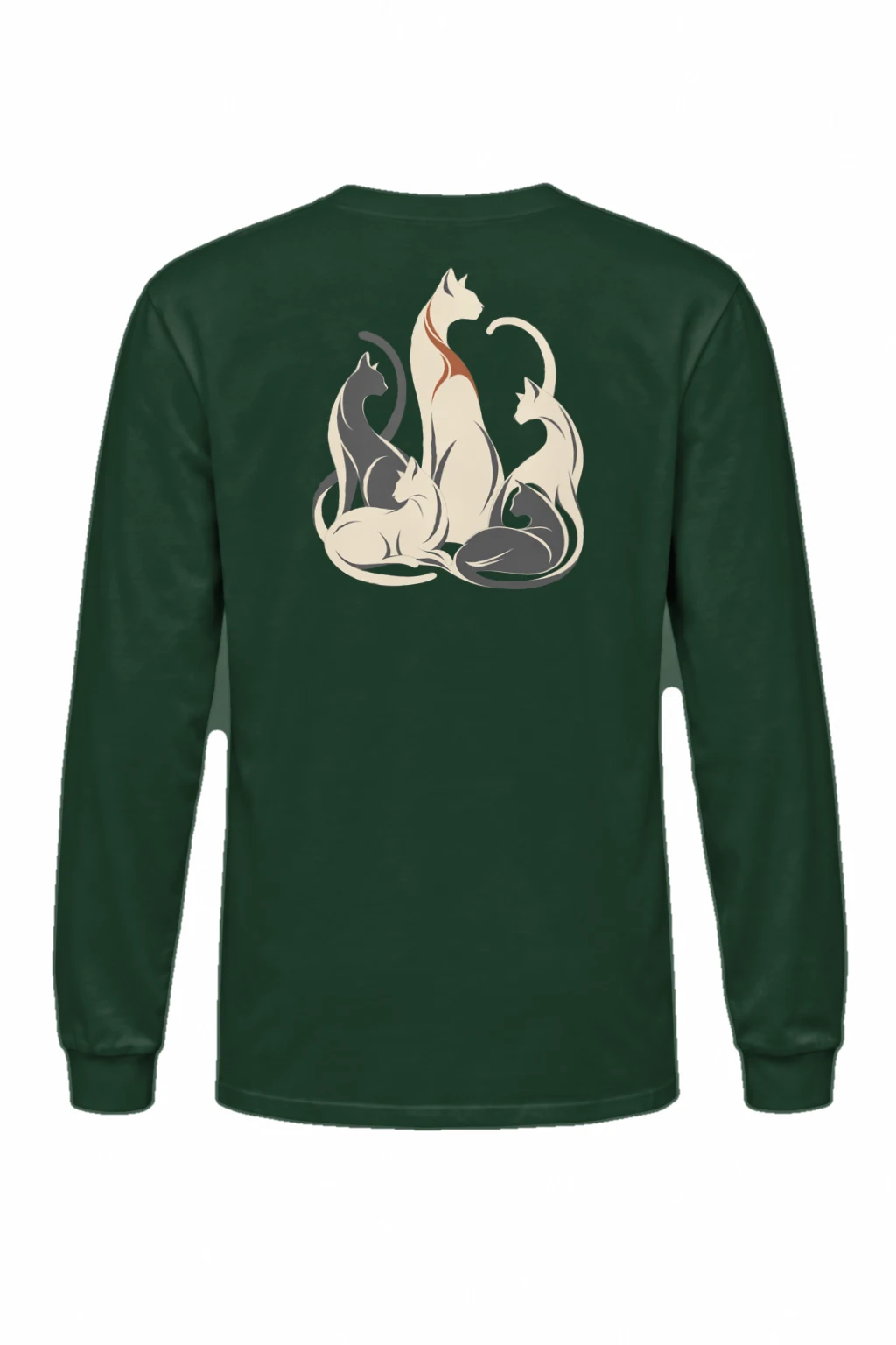 "Cat Rhythm" Unisex Longsleeve T-shirt | Gildan 2400