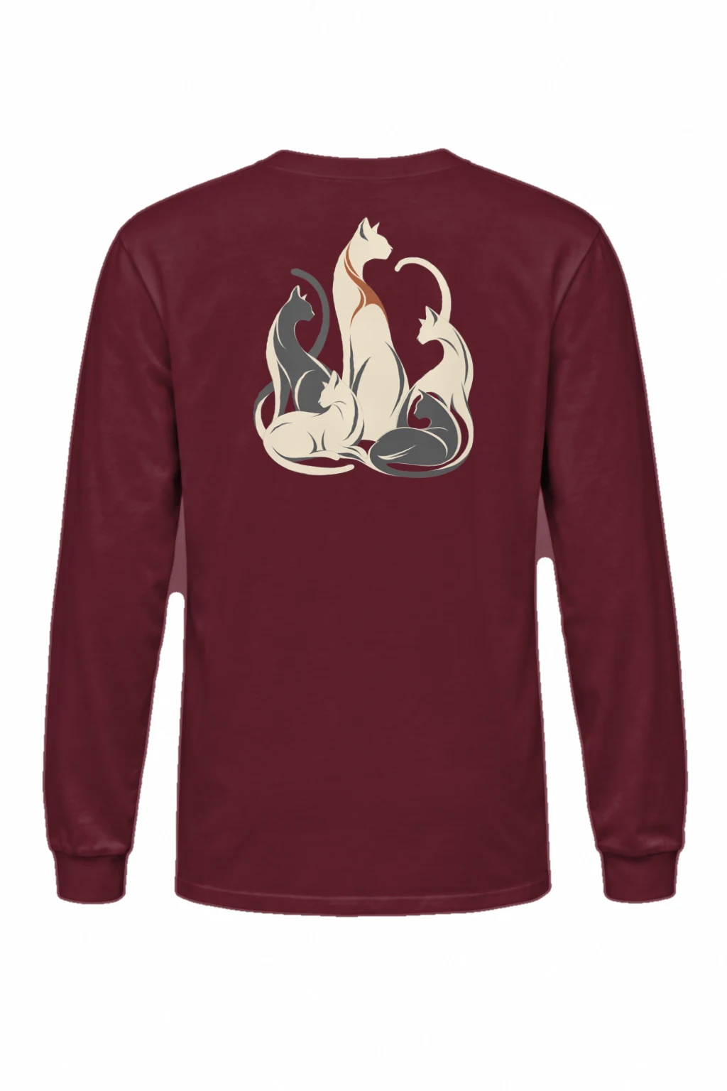 "Cat Rhythm" Unisex Longsleeve T-shirt | Gildan 2400