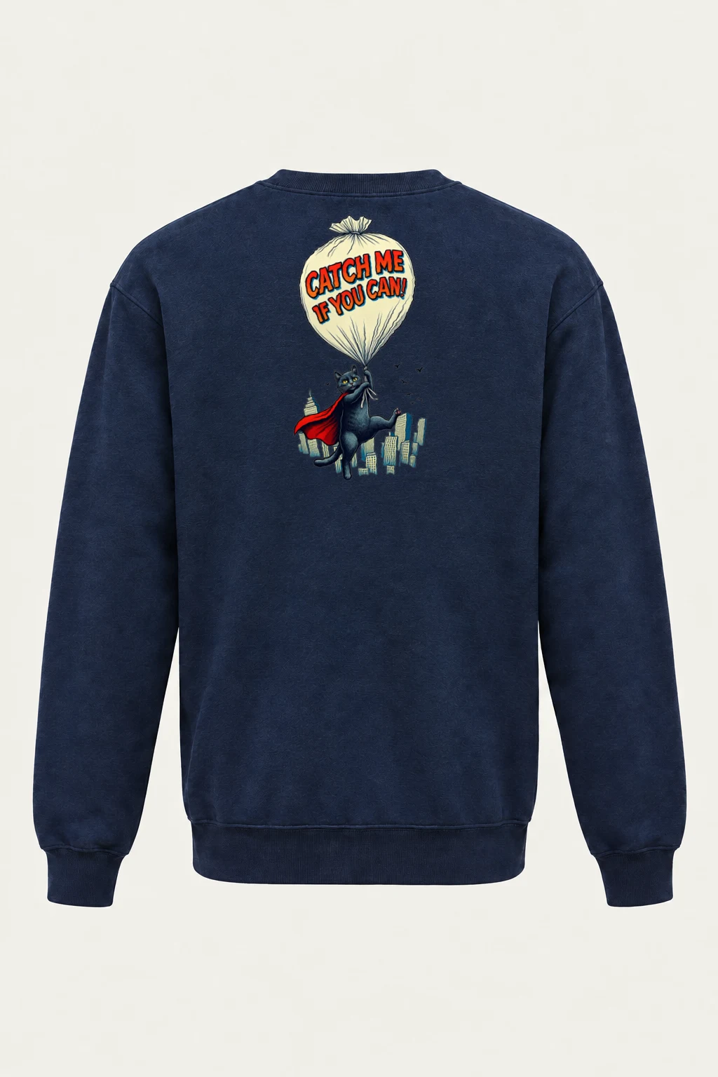 "Catch Me If You Can" Heavy Blend Unisex Crewneck Sweatshirt | Gildan 18000