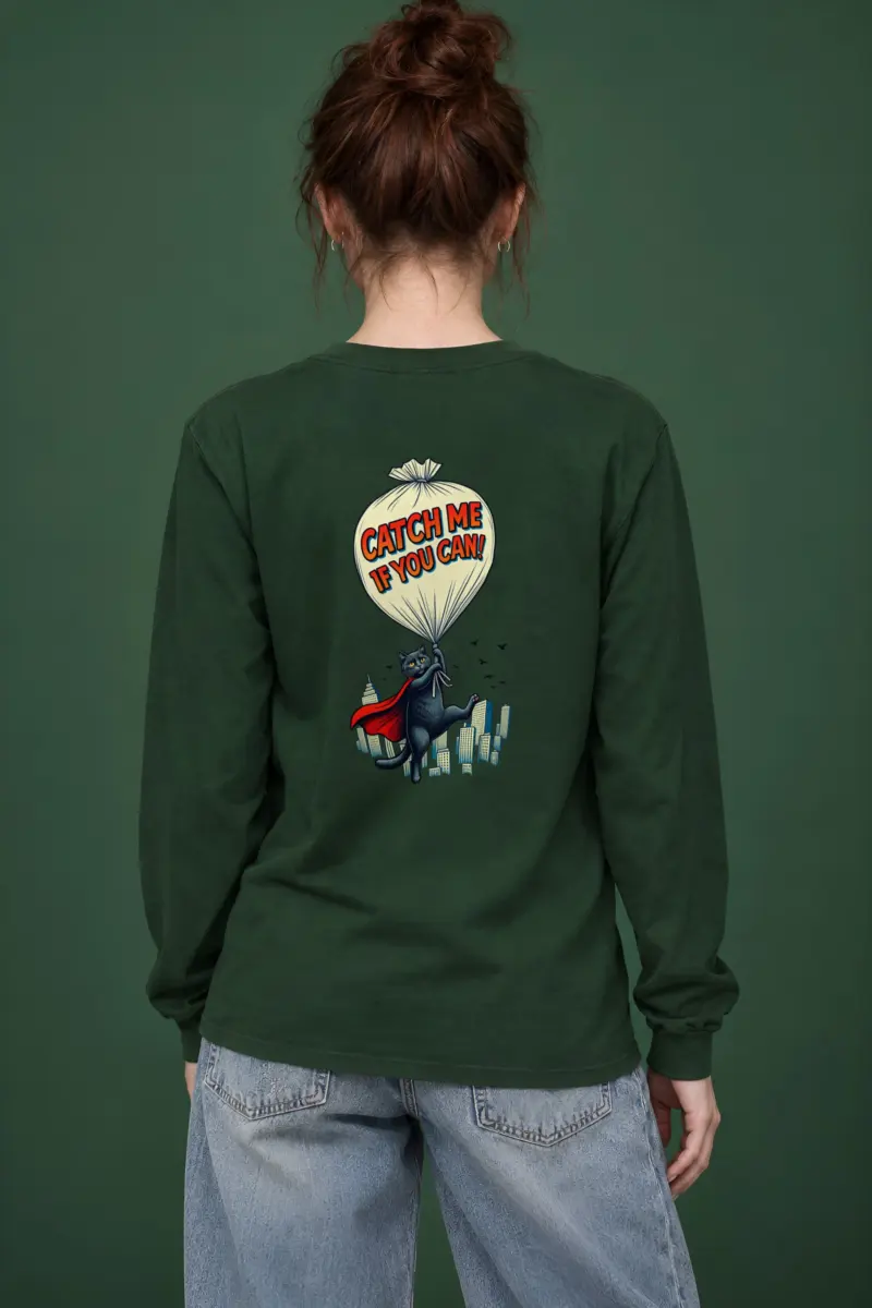 "Catch Me If You Can" Unisex Longsleeve T-shirt