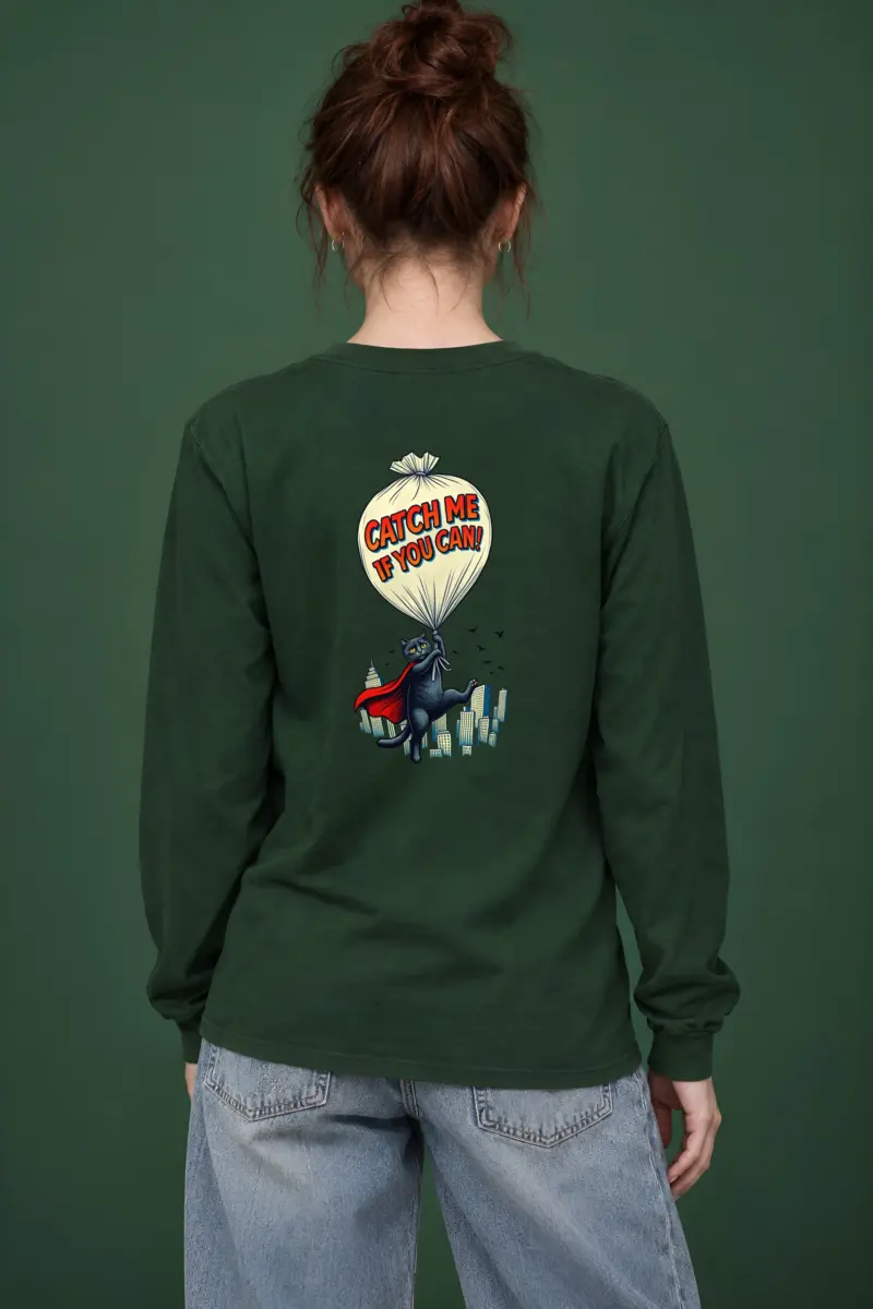 "Catch Me If You Can" Unisex Longsleeve T-shirt