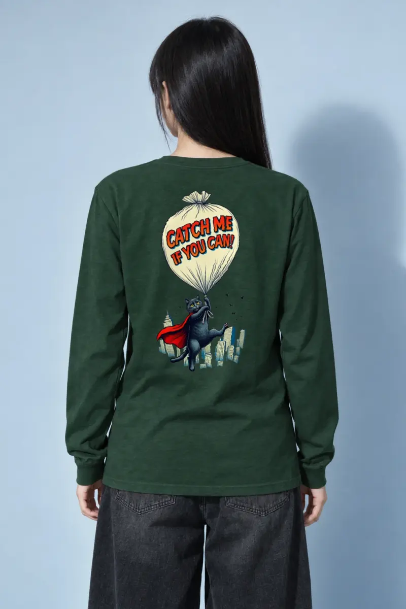 "Catch Me If You Can" Unisex Longsleeve T-shirt | Gildan 2400