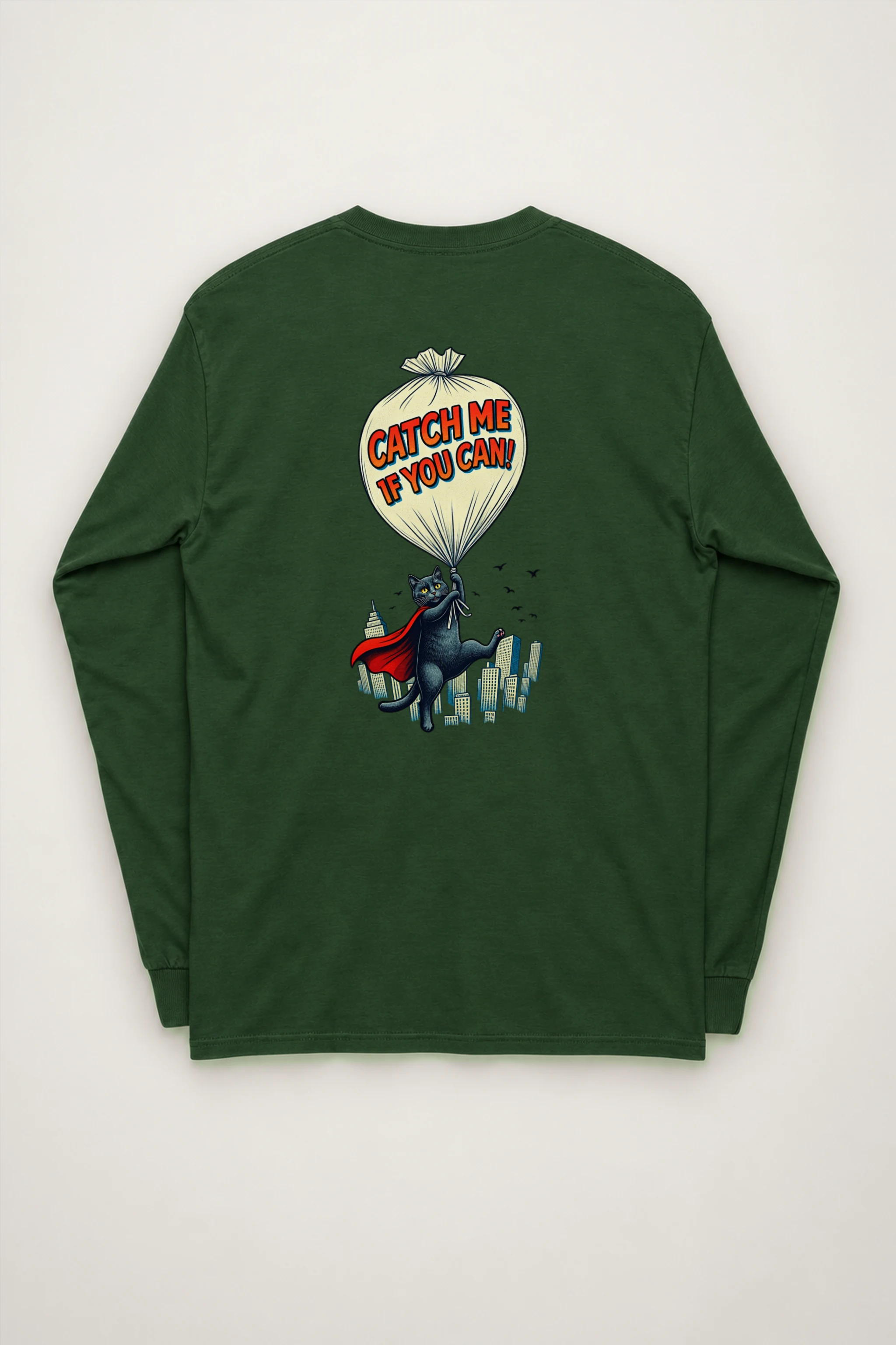 "Catch Me If You Can" Unisex Longsleeve T-shirt