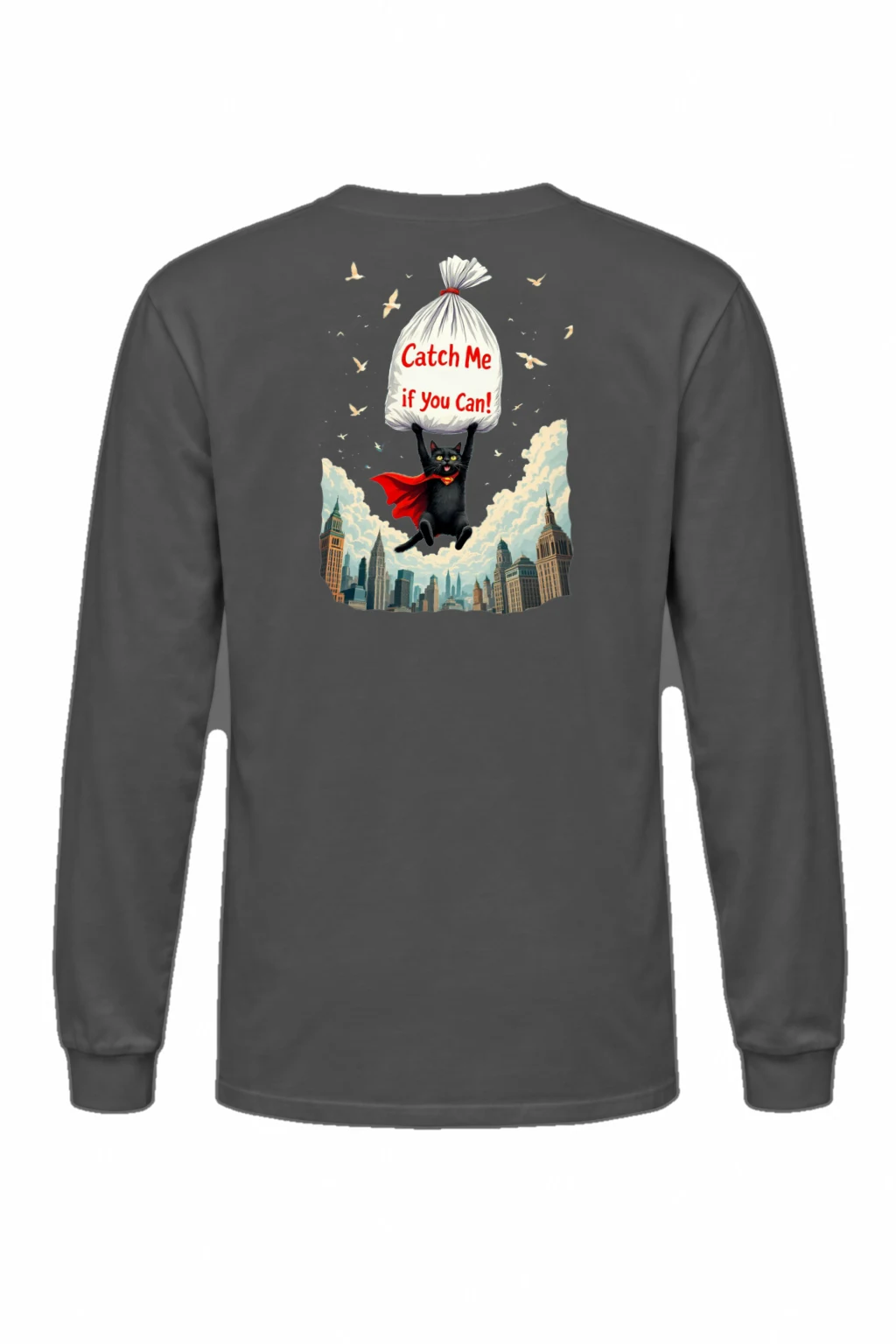 "Catch Me If You Can" Unisex Longsleeve T-shirt | Gildan 2400