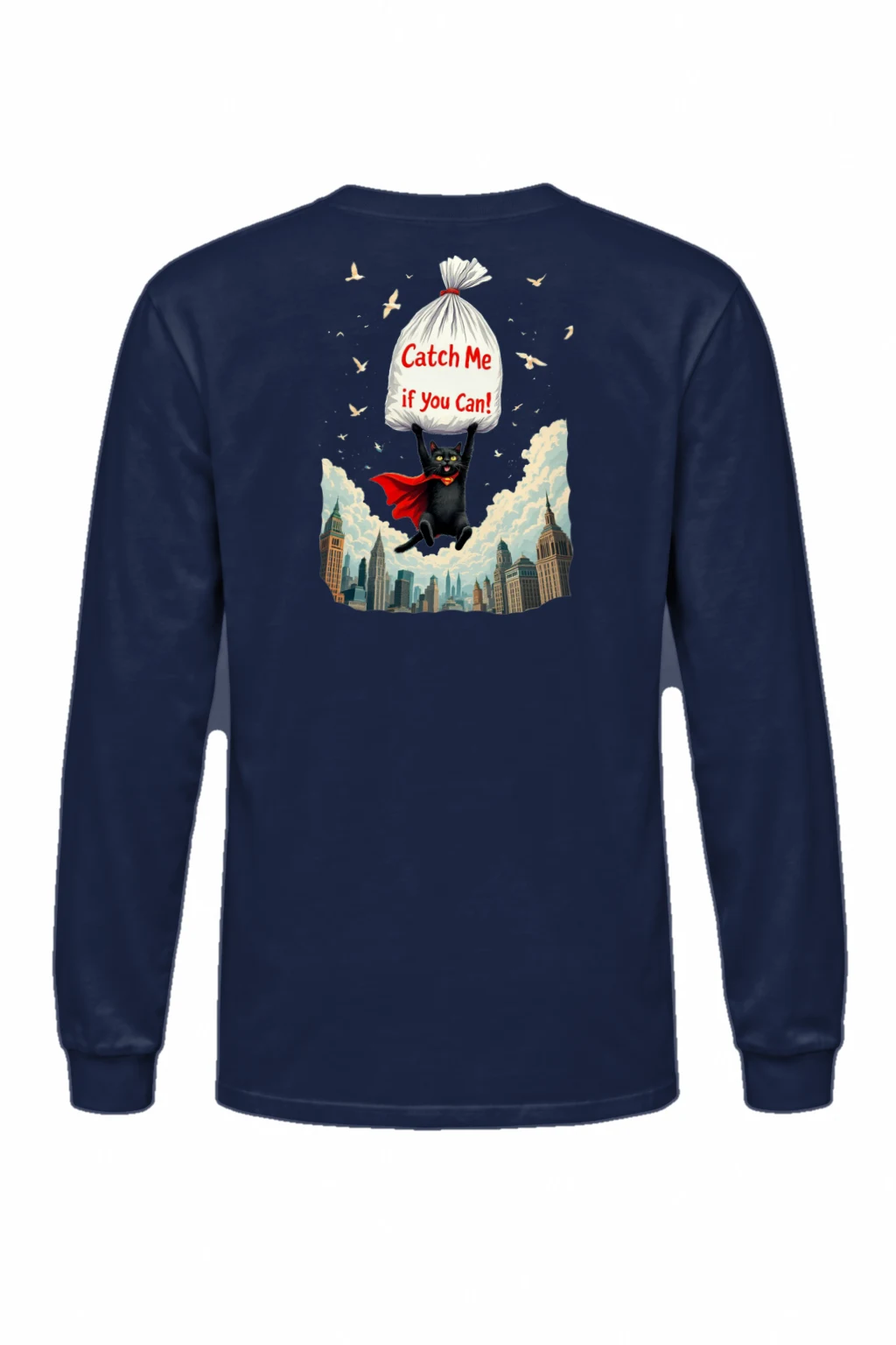 "Catch Me If You Can" Unisex Longsleeve T-shirt | Gildan 2400