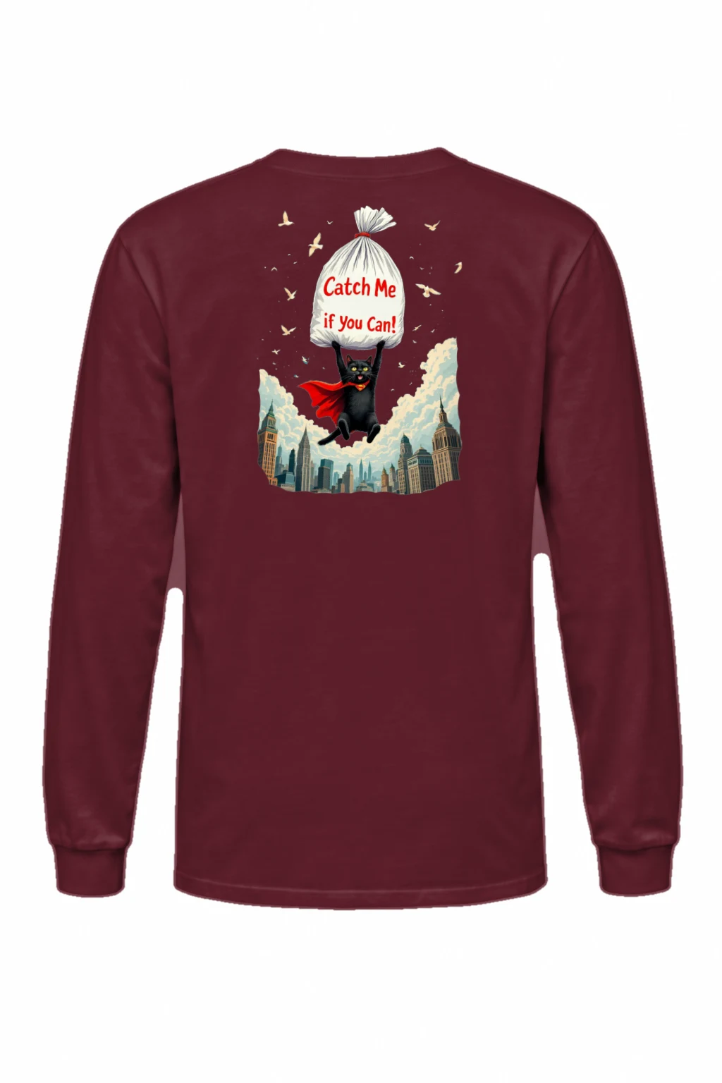 "Catch Me If You Can" Unisex Longsleeve T-shirt | Gildan 2400