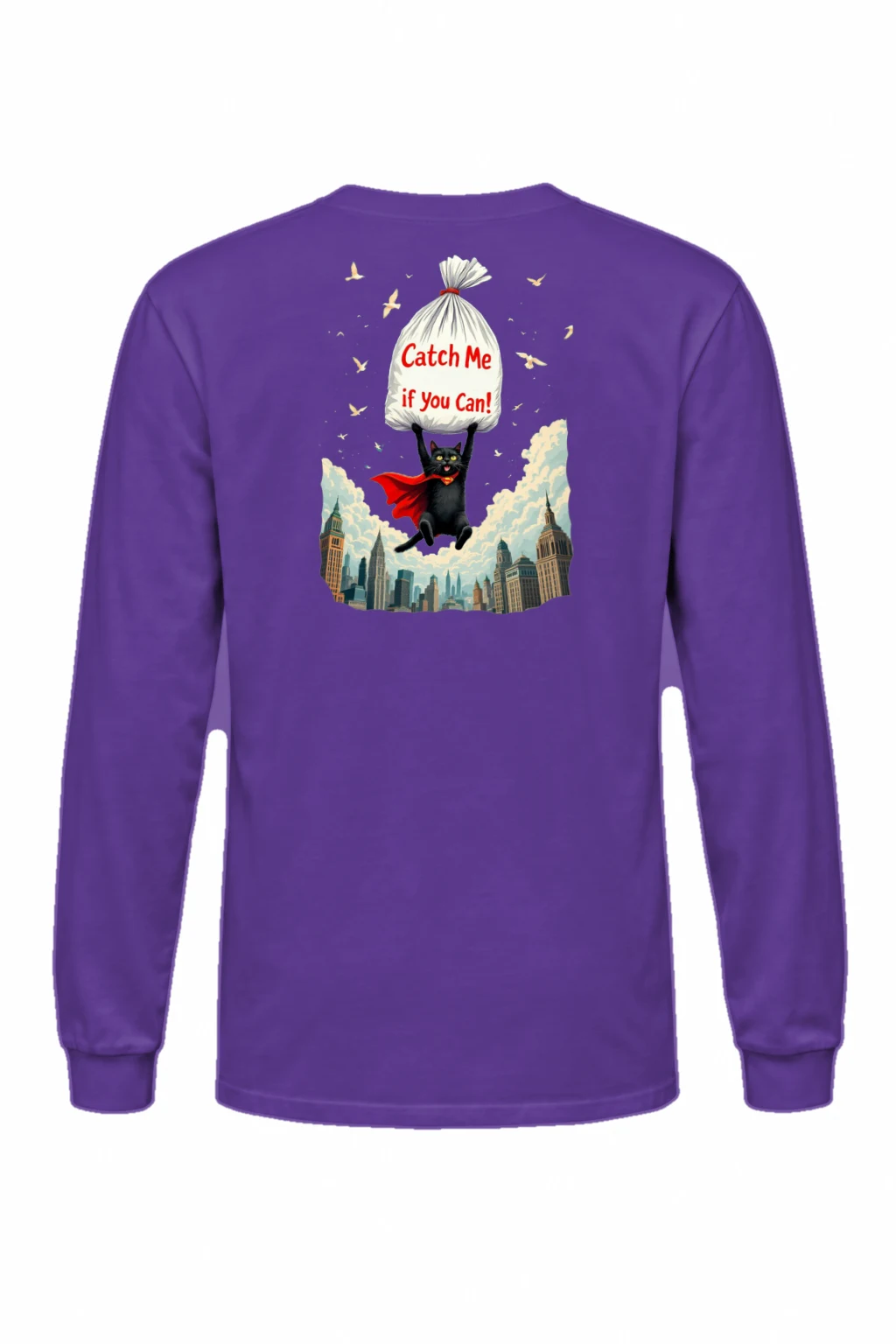 "Catch Me If You Can" Unisex Longsleeve T-shirt | Gildan 2400