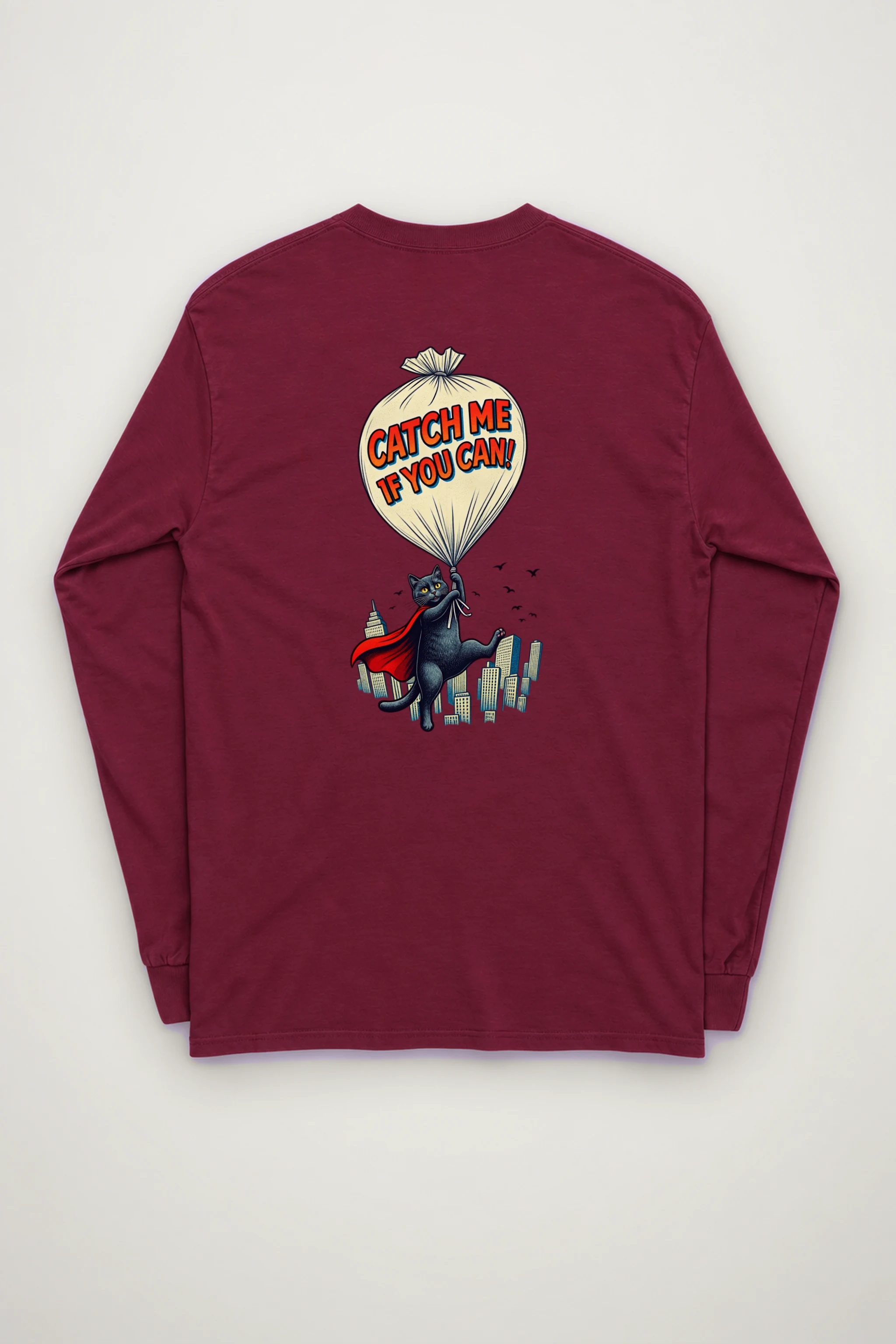 "Catch Me If You Can" Unisex Longsleeve T-shirt