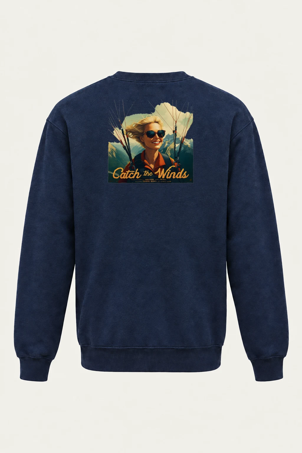 "Catch The Winds" Heavy Blend Unisex Crewneck Sweatshirt | Gildan 18000