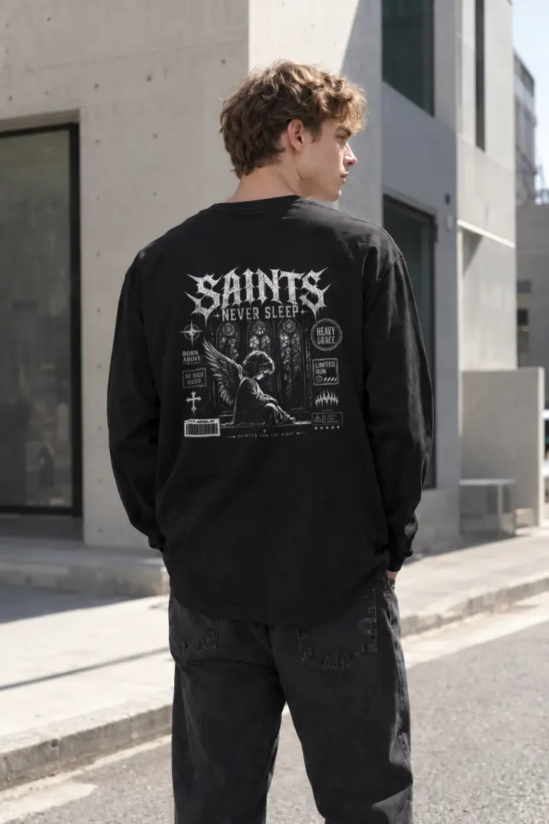 "Cathedral Gargoyle" Unisex Longsleeve T-shirt | Gildan 2400