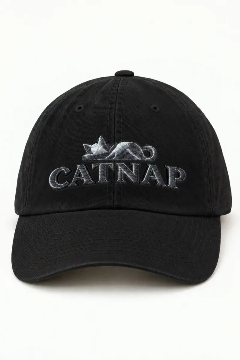 "Catnap Cap" Classic Dad Hat · Embroidered