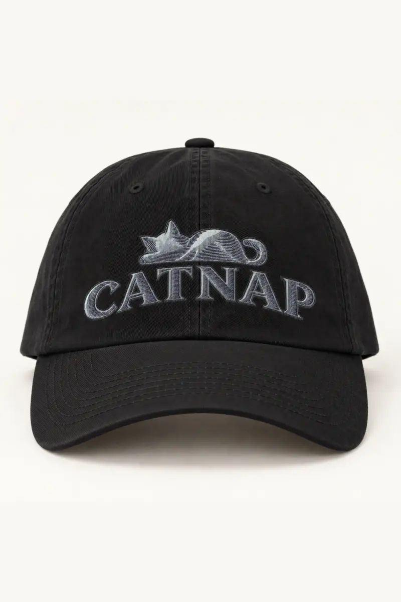 "Catnap Cap" Classic Dad Hat · Embroidered