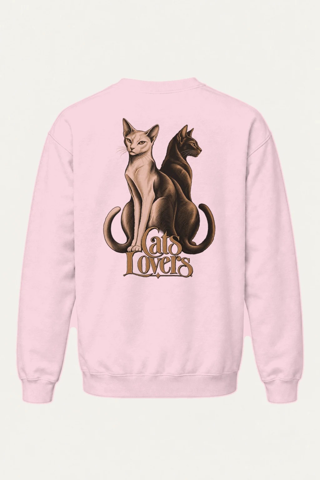 "Cats Lovers" Heavy Blend Unisex Crewneck Sweatshirt | Gildan 18000