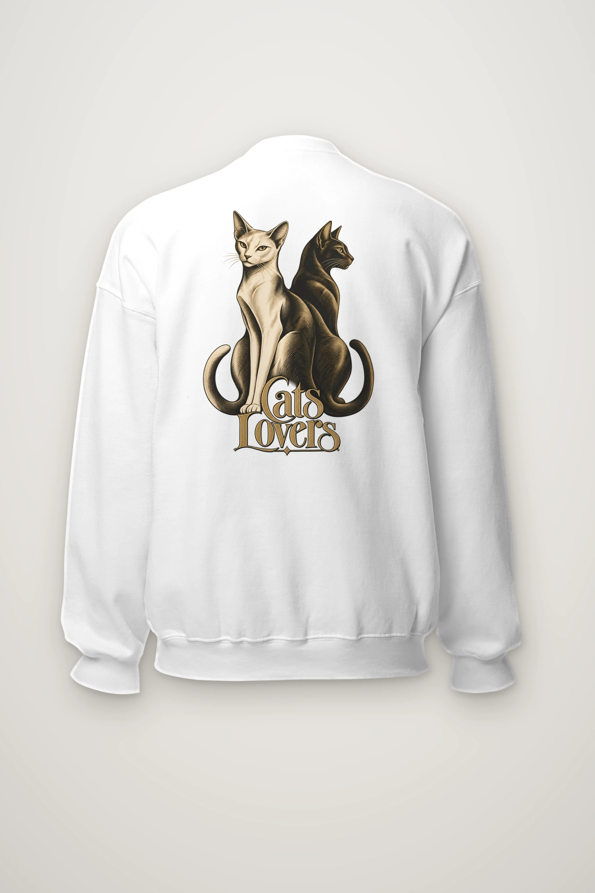 "Cats Lovers" Heavy Blend Unisex Crewneck Sweatshirt