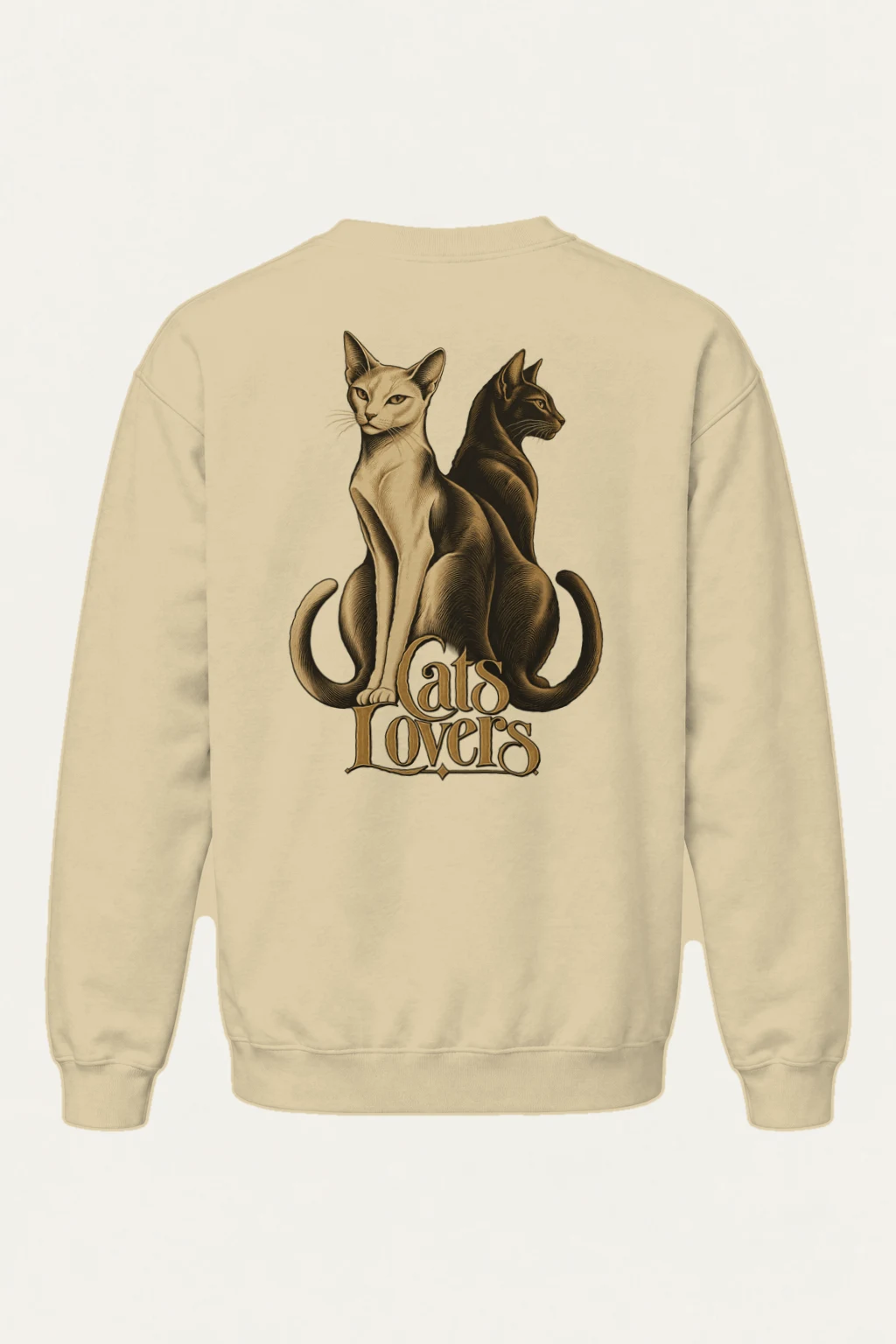 "Cats Lovers" Heavy Blend Unisex Crewneck Sweatshirt | Gildan 18000