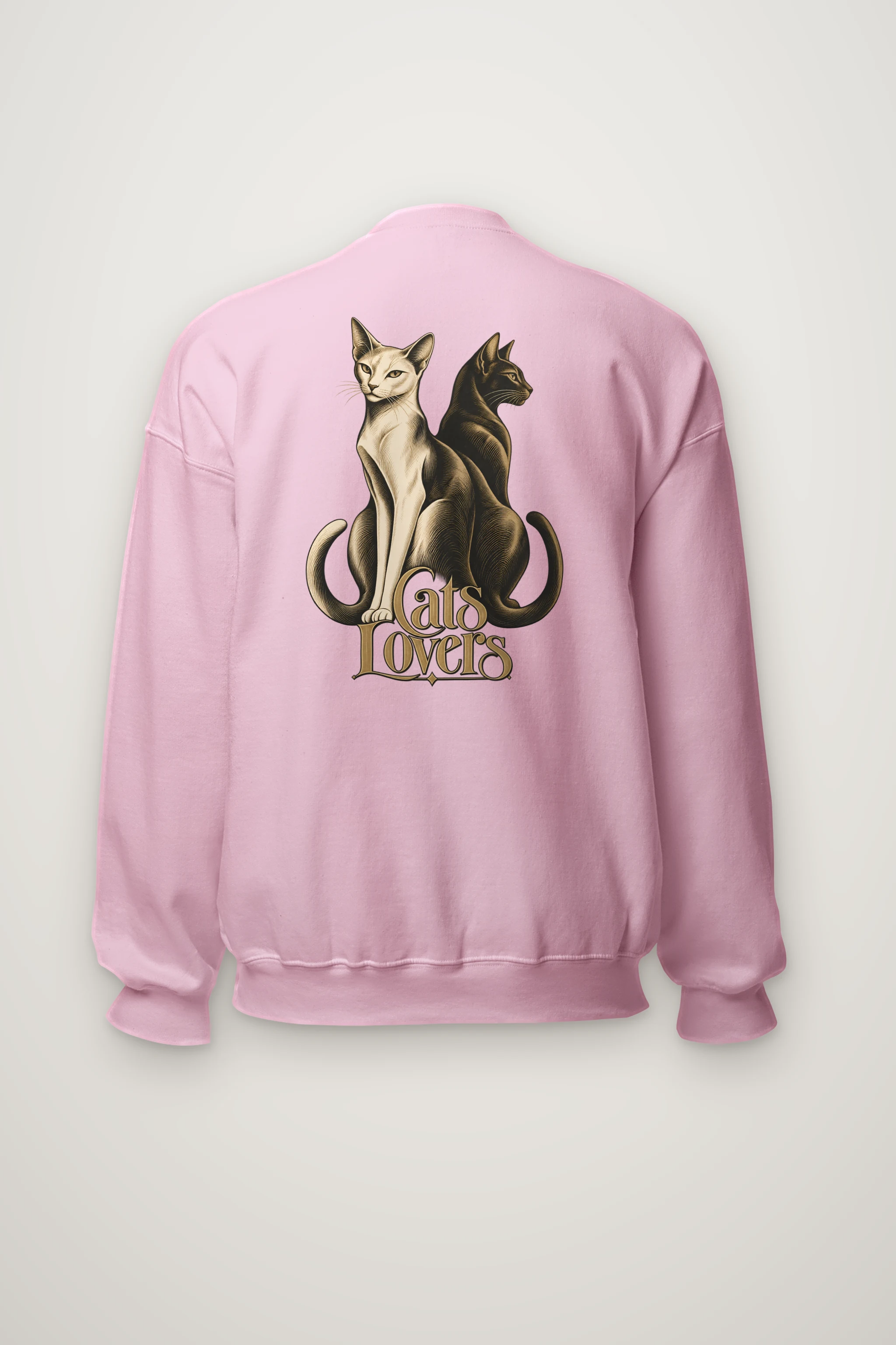 "Cats Lovers" Heavy Blend Unisex Crewneck Sweatshirt