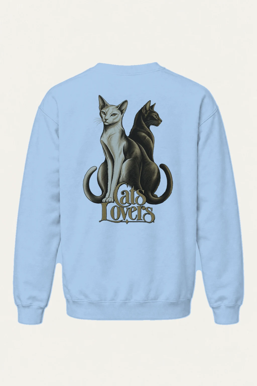 "Cats Lovers" Heavy Blend Unisex Crewneck Sweatshirt | Gildan 18000