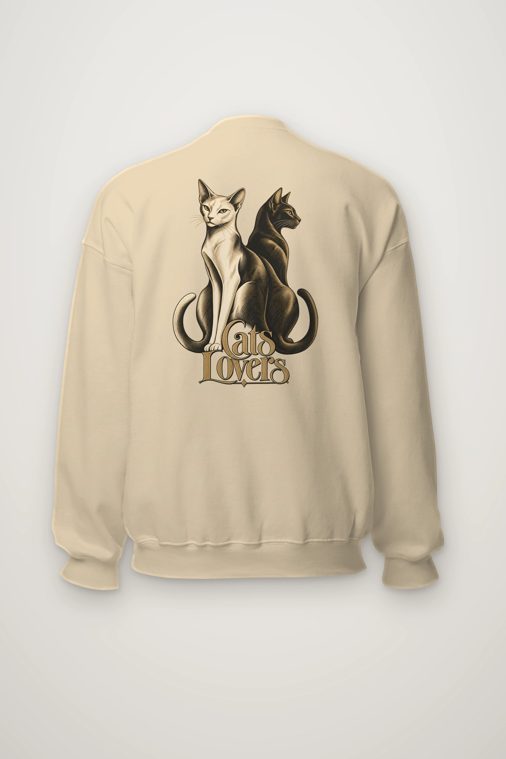 "Cats Lovers" Heavy Blend Unisex Crewneck Sweatshirt