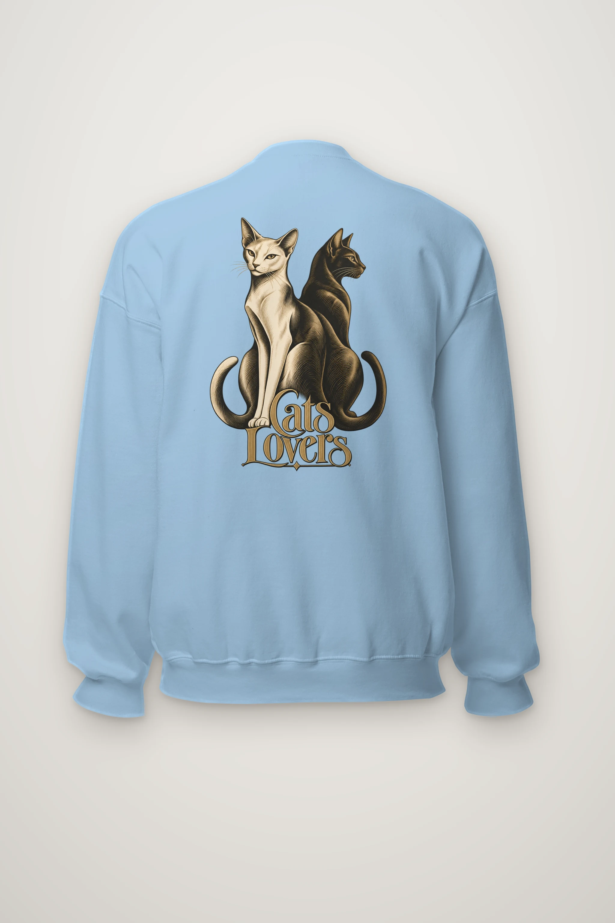 "Cats Lovers" Heavy Blend Unisex Crewneck Sweatshirt
