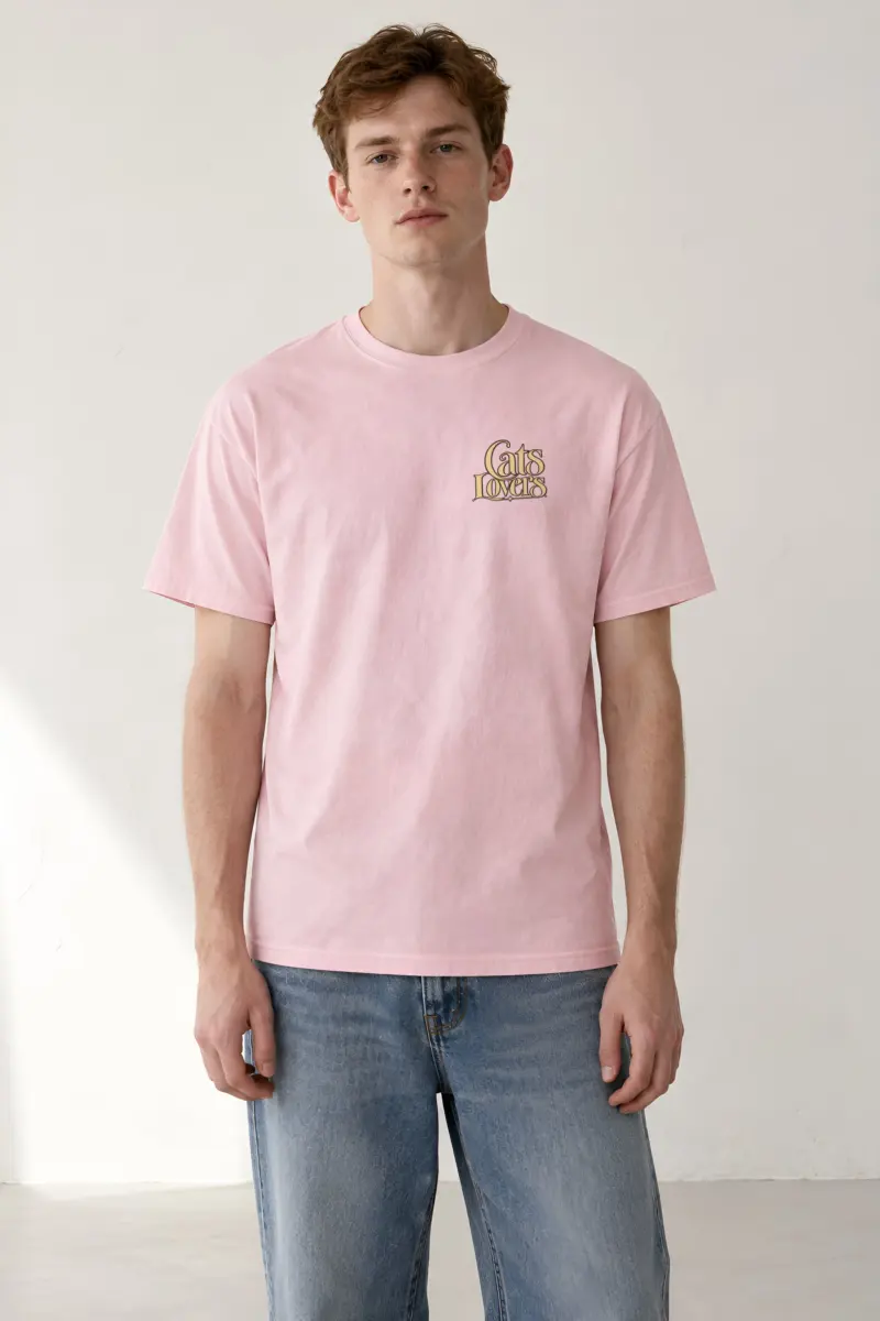 "Cats Lovers" Heavyweight Unisex Crewneck T-shirt