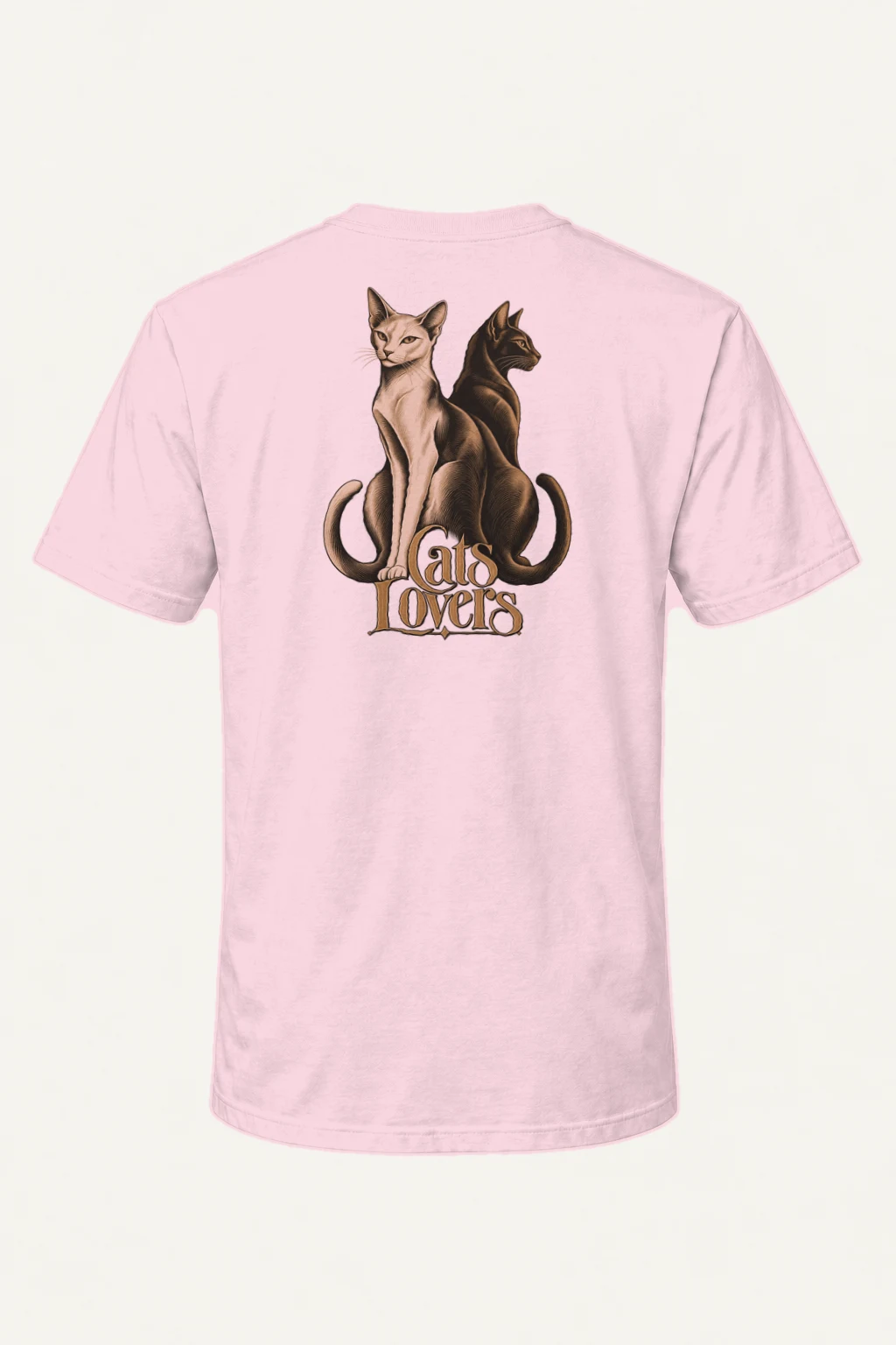 "Cats Lovers" Heavyweight Unisex Crewneck T-shirt | Gildan 5000
