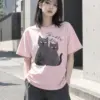 "Cattitude Cats" Heavyweight Unisex Crewneck T-shirt | Gildan 5000