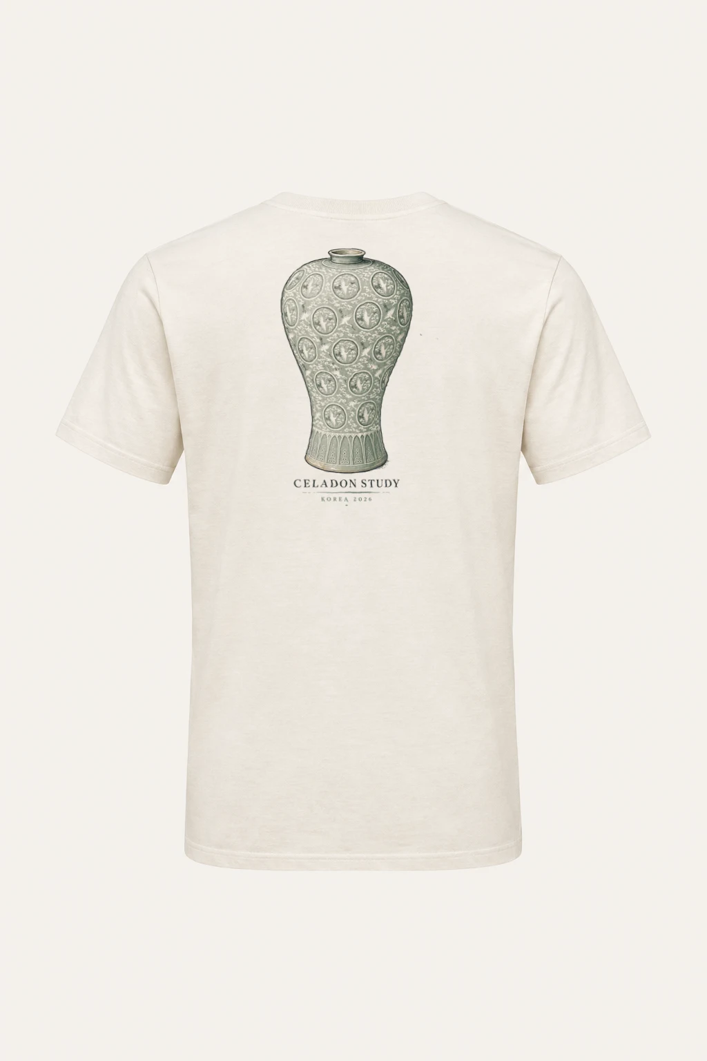 "Celadon Study" Heavyweight Unisex Crewneck T-shirt | Gildan 5000
