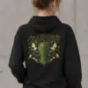 "Celadon Crane Harmony" Heavy Blend Unisex Pullover Hoodie