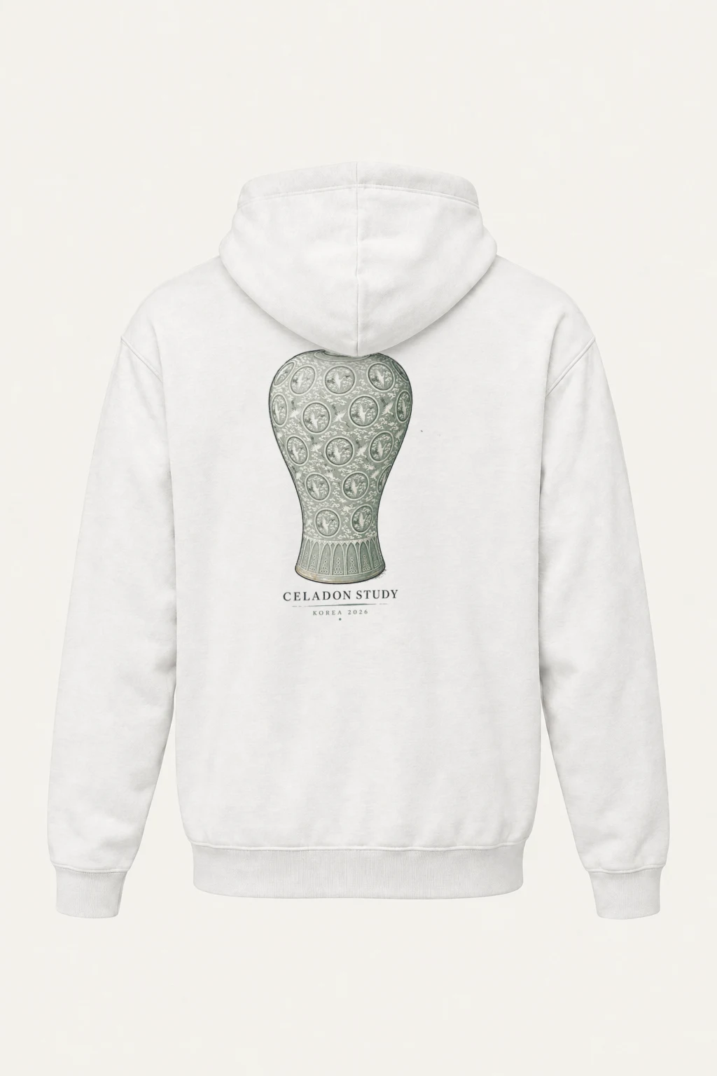 "Celadon Study Korea" Heavy Blend Unisex Pullover Hoodie | Gildan 18500