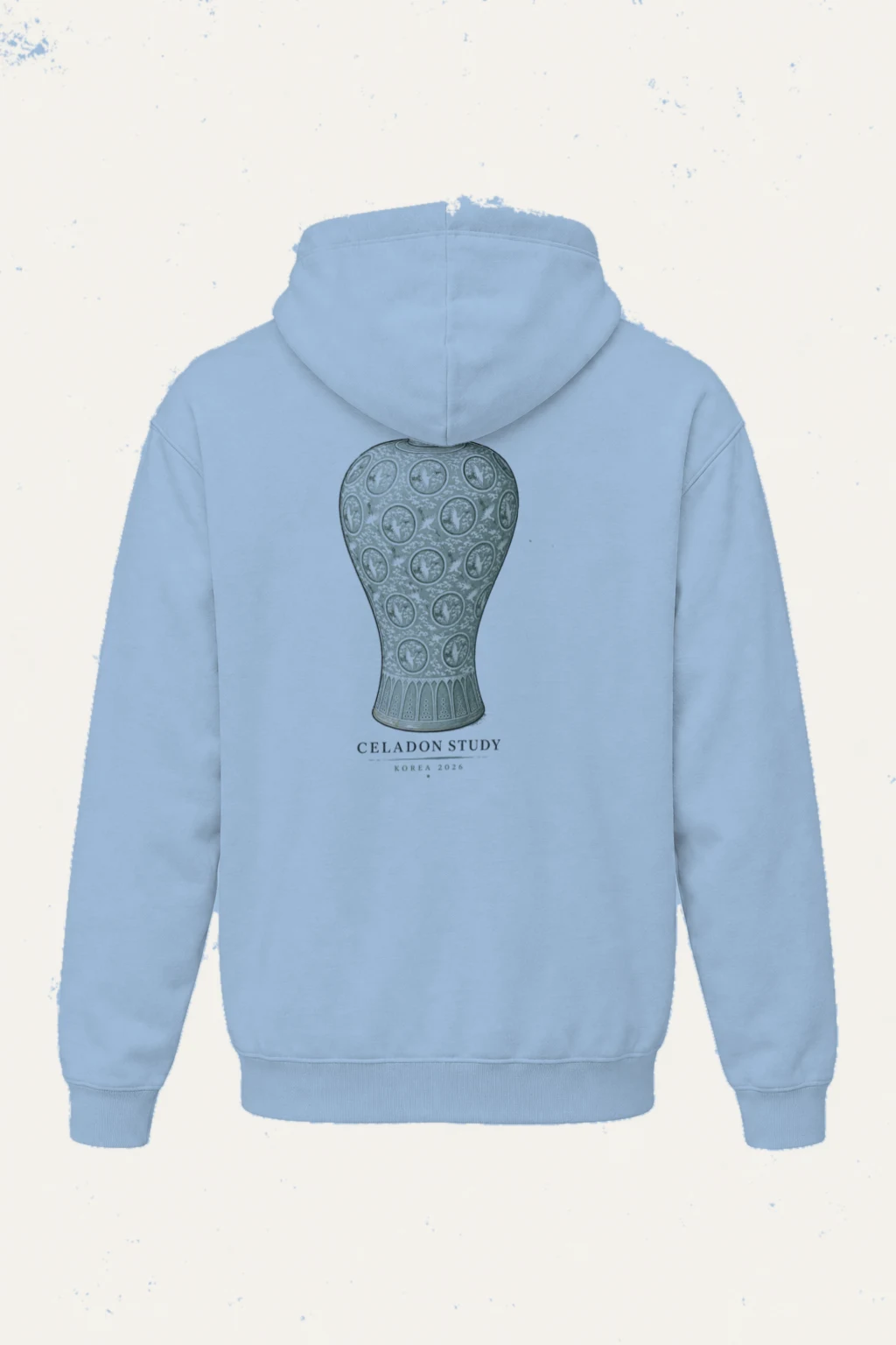 "Celadon Study Korea" Heavy Blend Unisex Pullover Hoodie | Gildan 18500