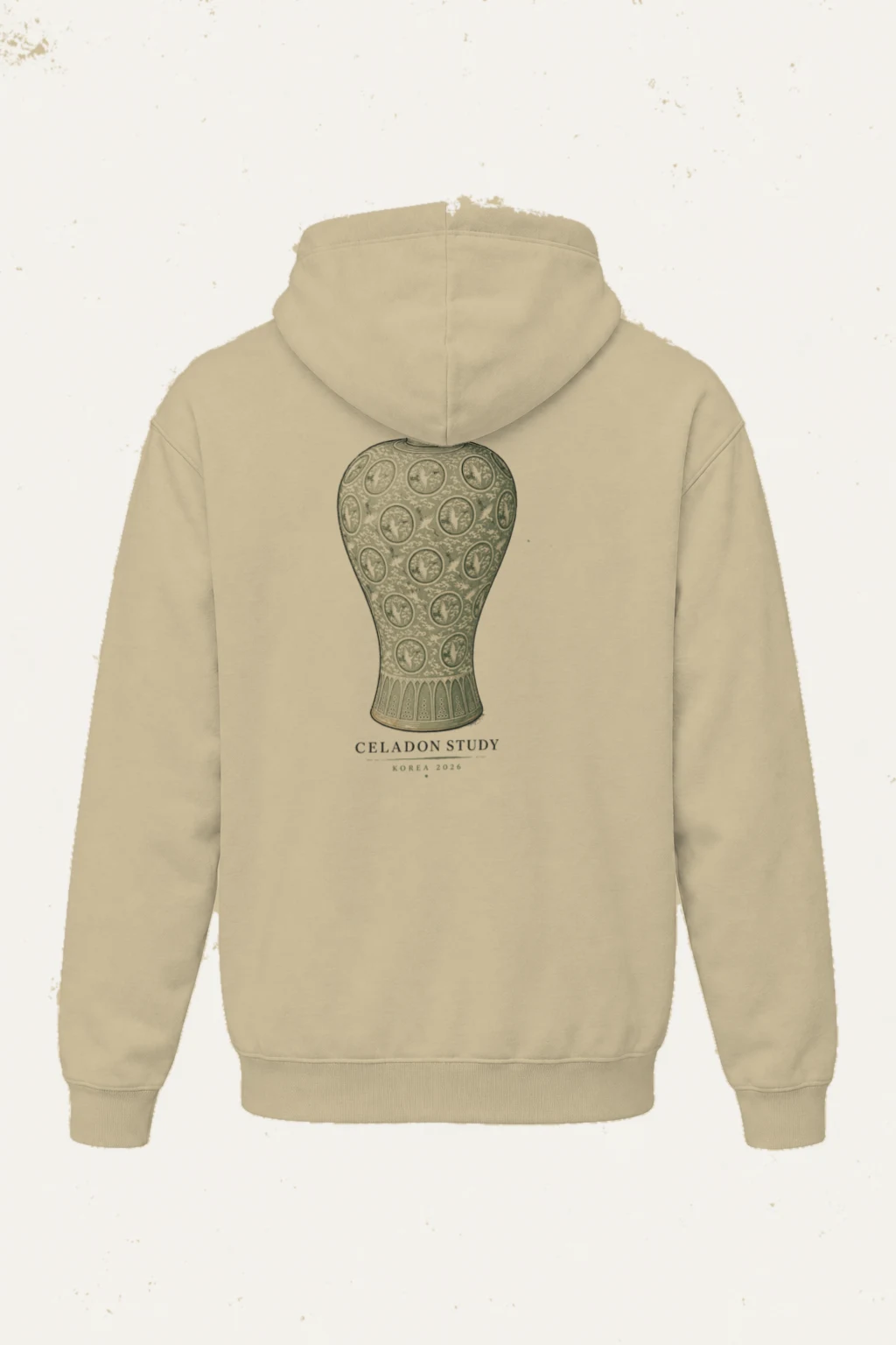 "Celadon Study Korea" Heavy Blend Unisex Pullover Hoodie | Gildan 18500